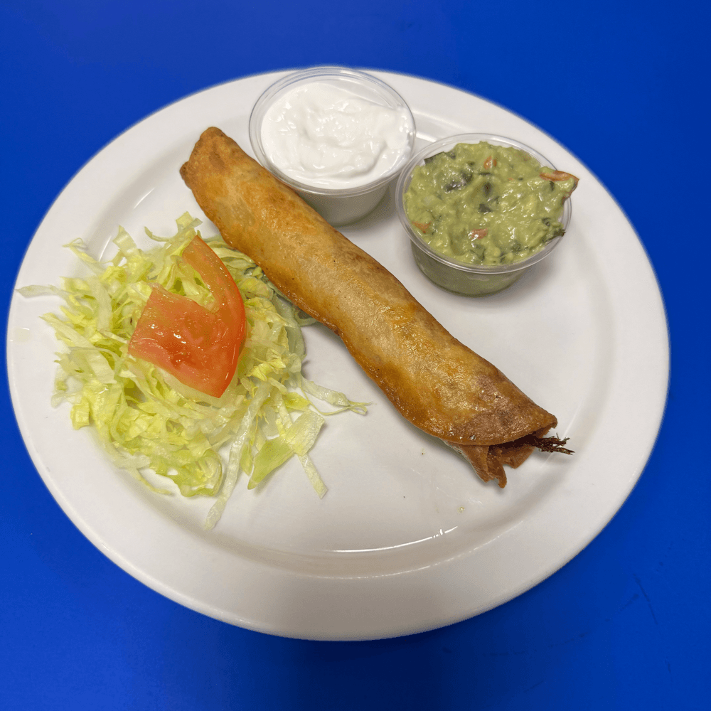 1 chicken flauta