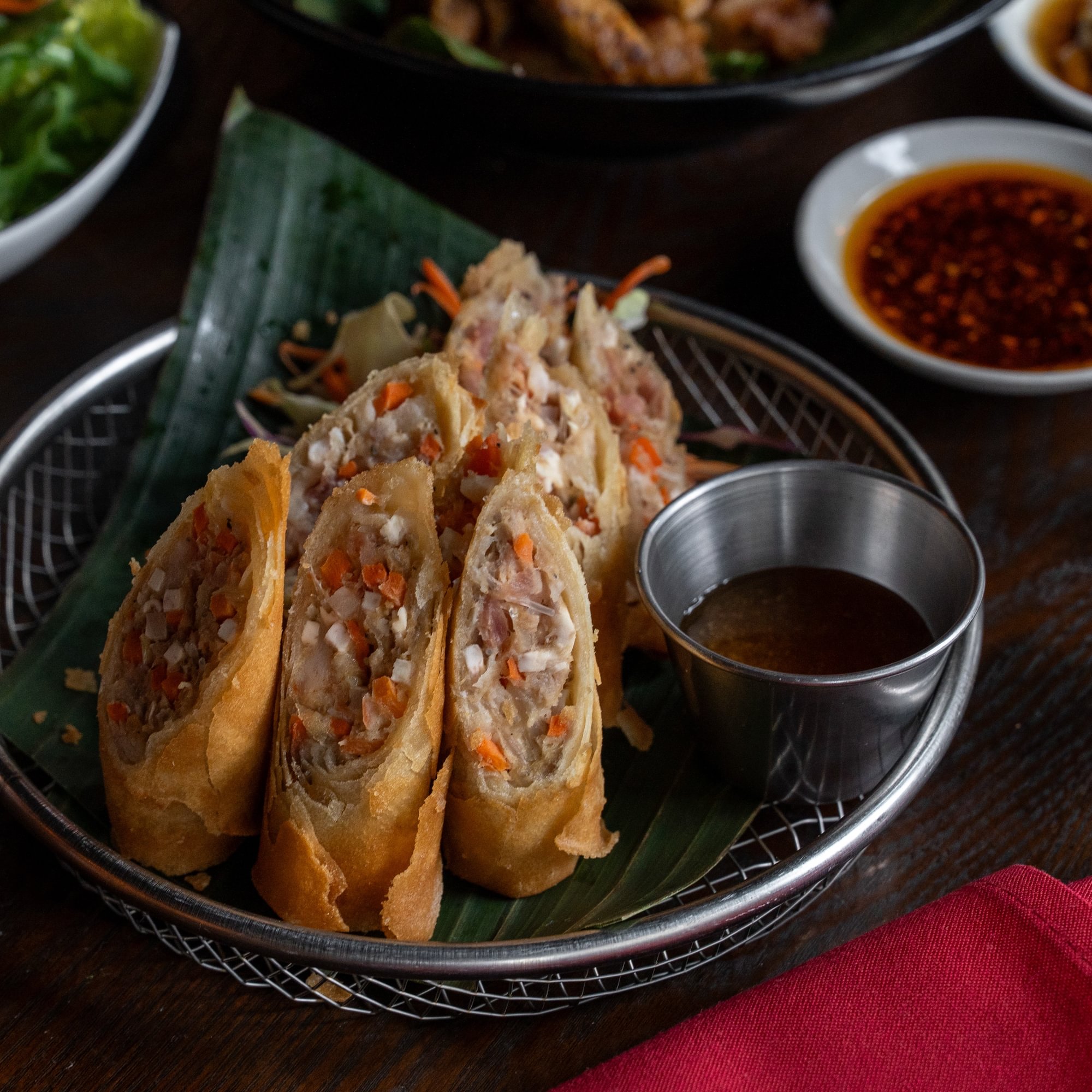 Pork & Shrimp Spring Rolls