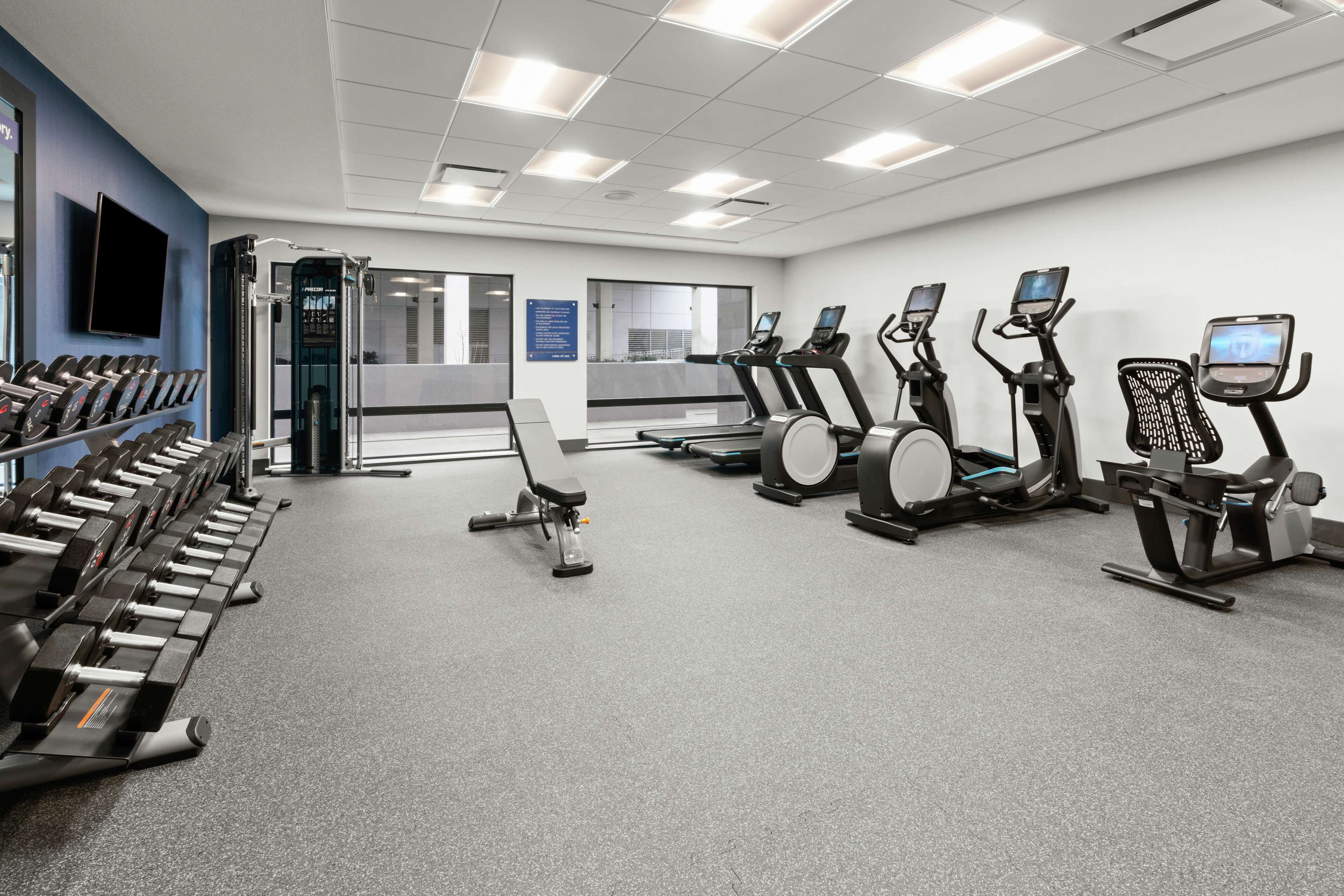 Health club  fitness center  gym