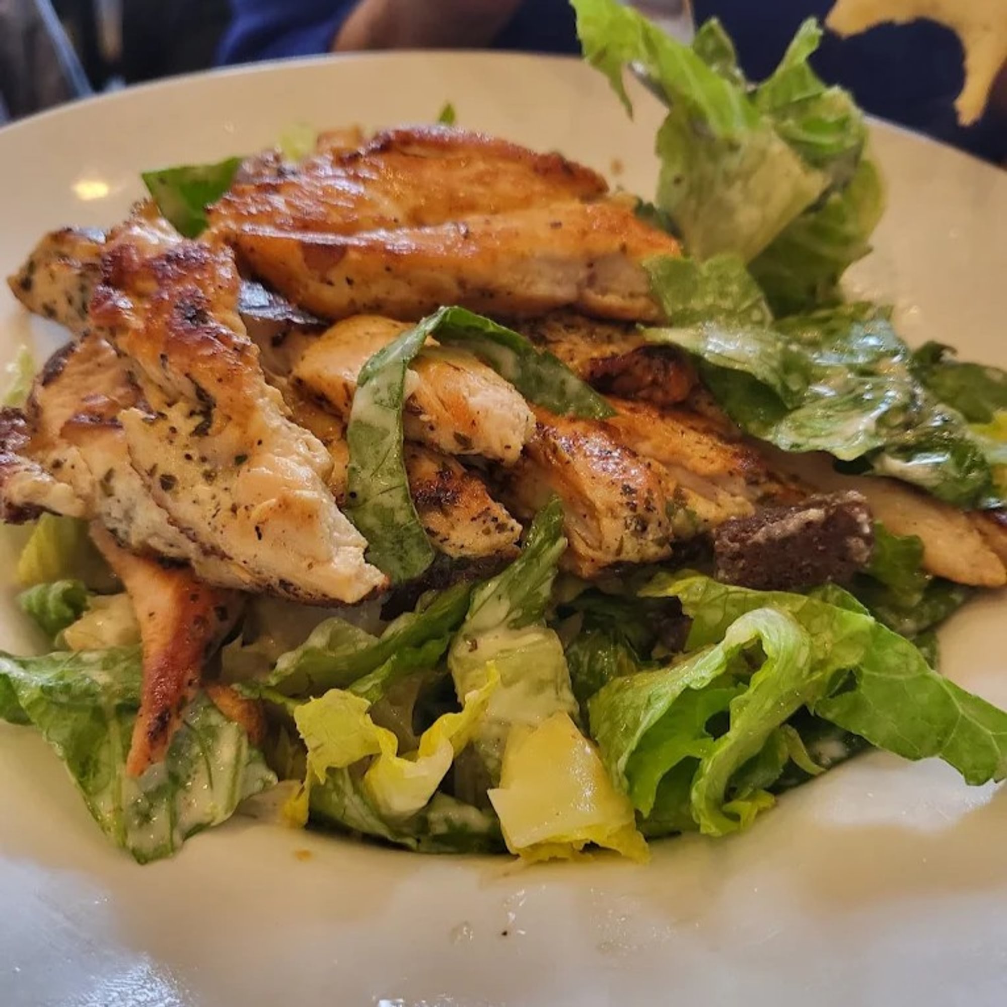 Cajun Chicken Caesar Salad