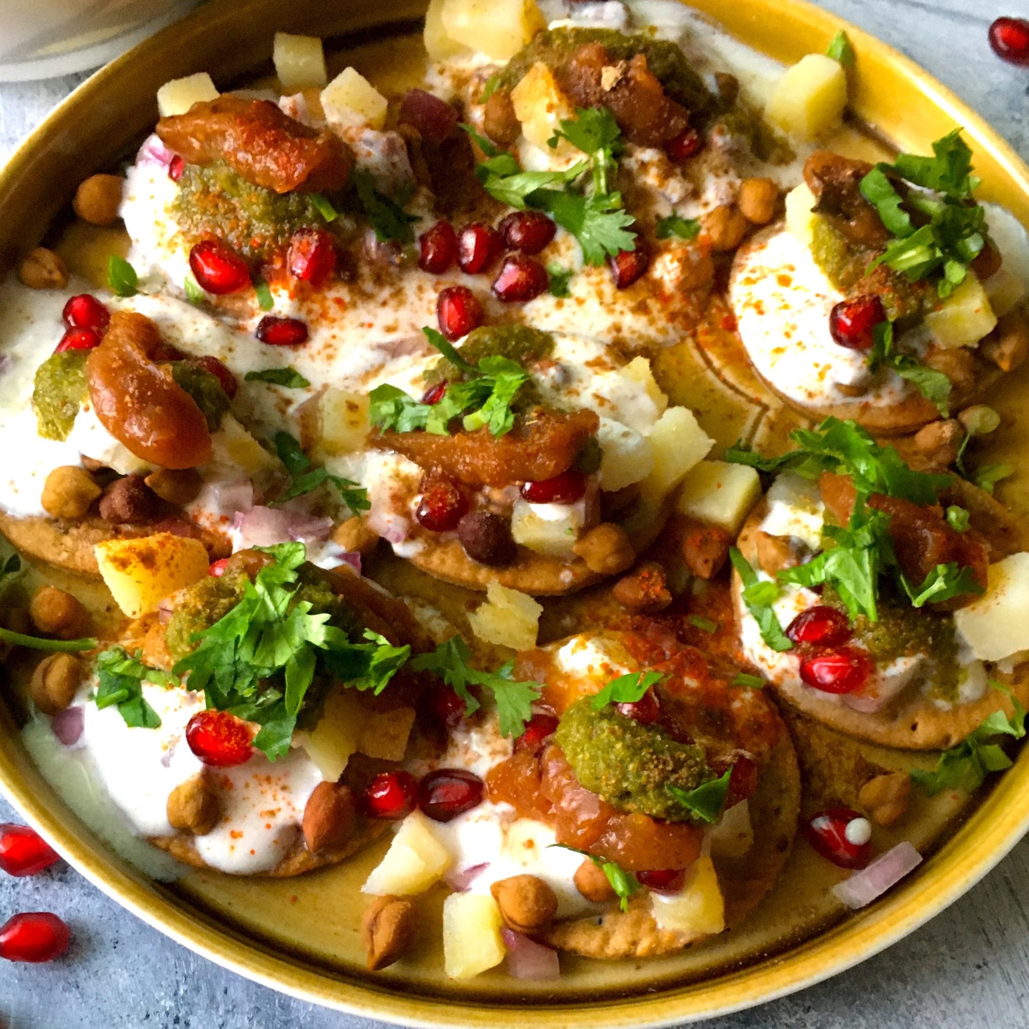 Aloo Papdi Chaat