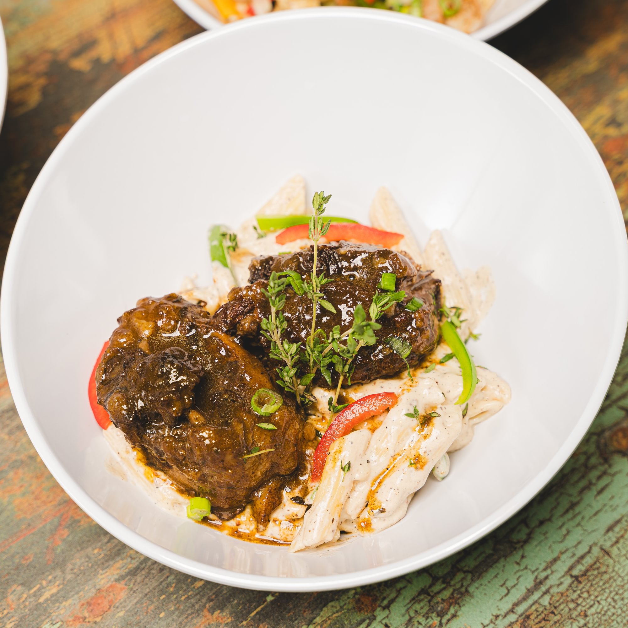 Oxtail Rasta Pasta