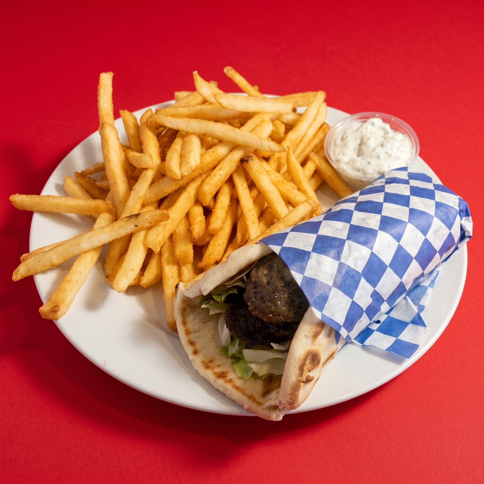Gyros Pita Wrap Sandwich