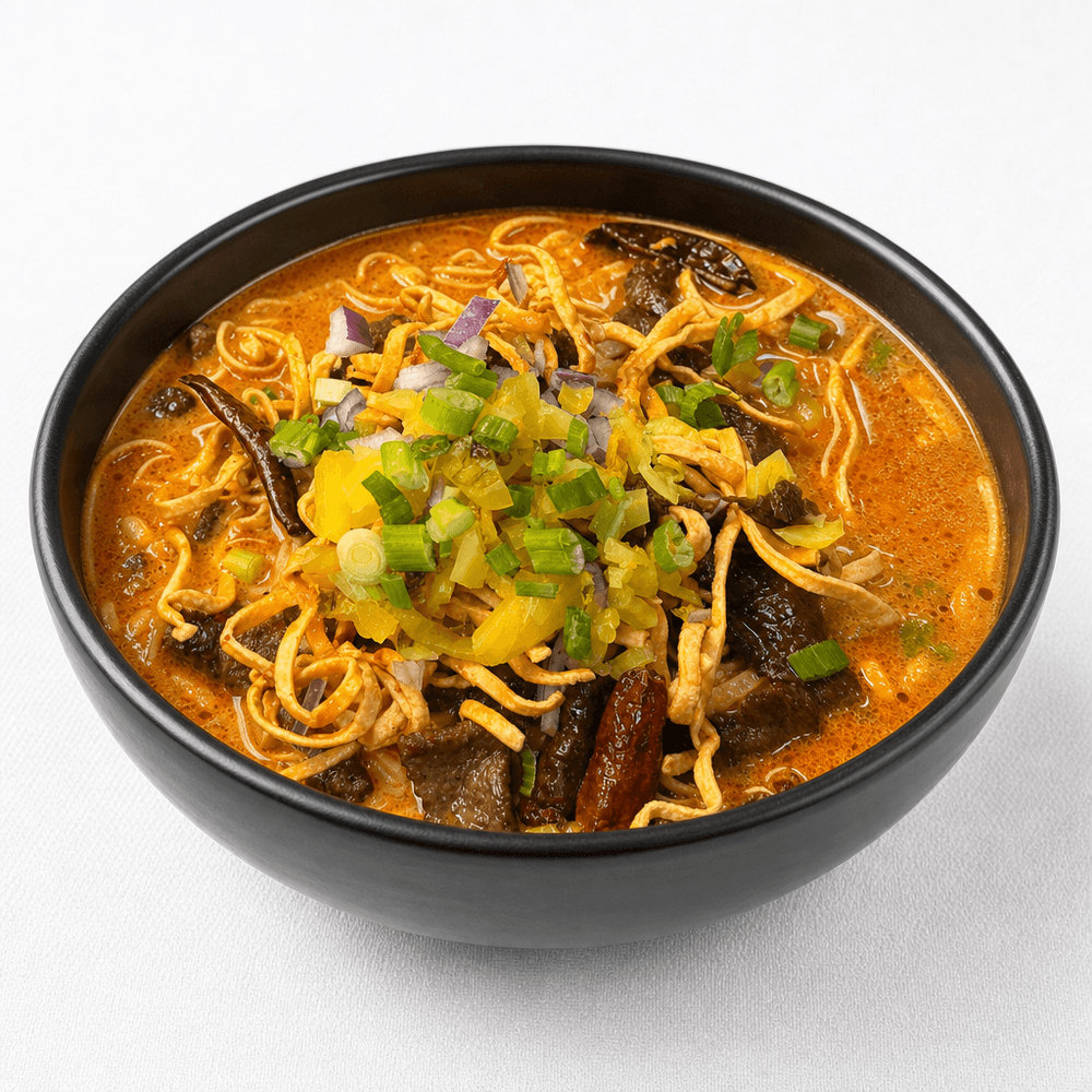 Khao Soi W/ Beef Noodle Soup