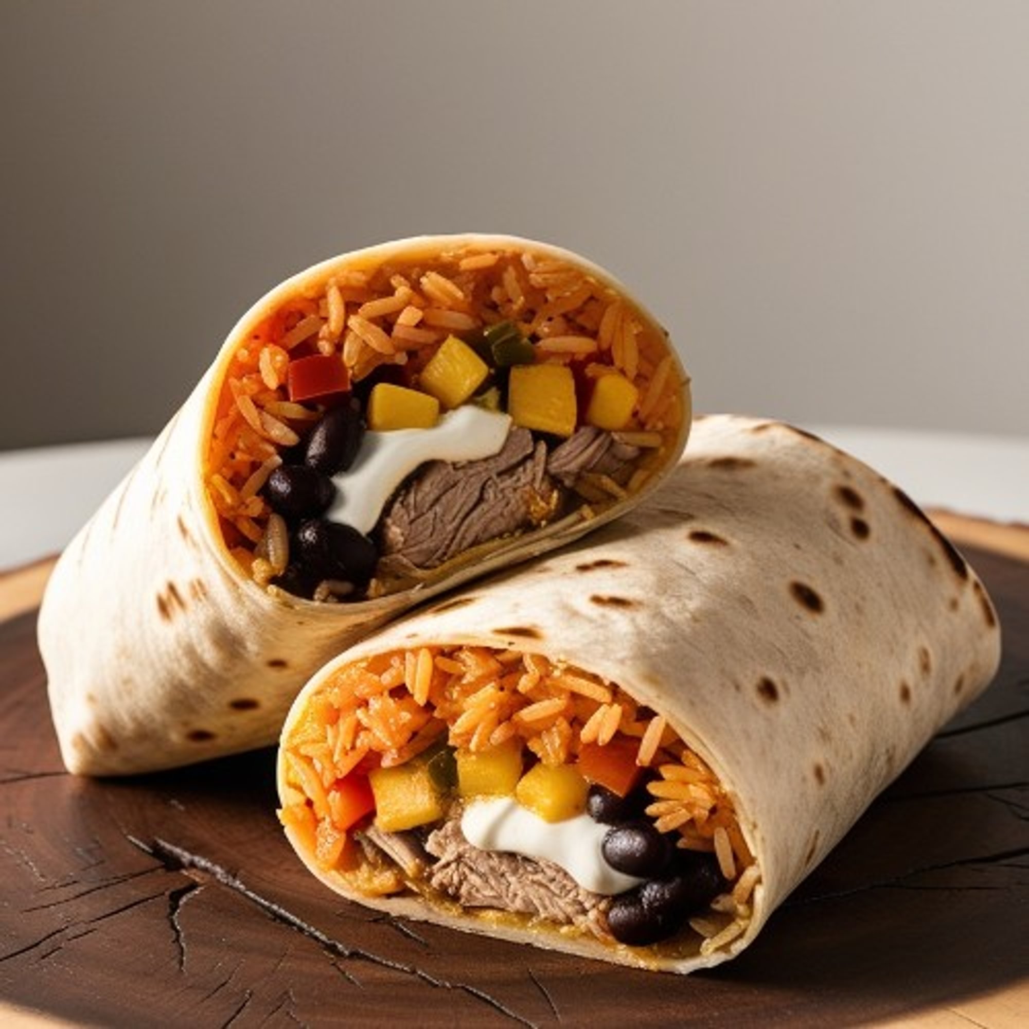 Al Pastor Burrito