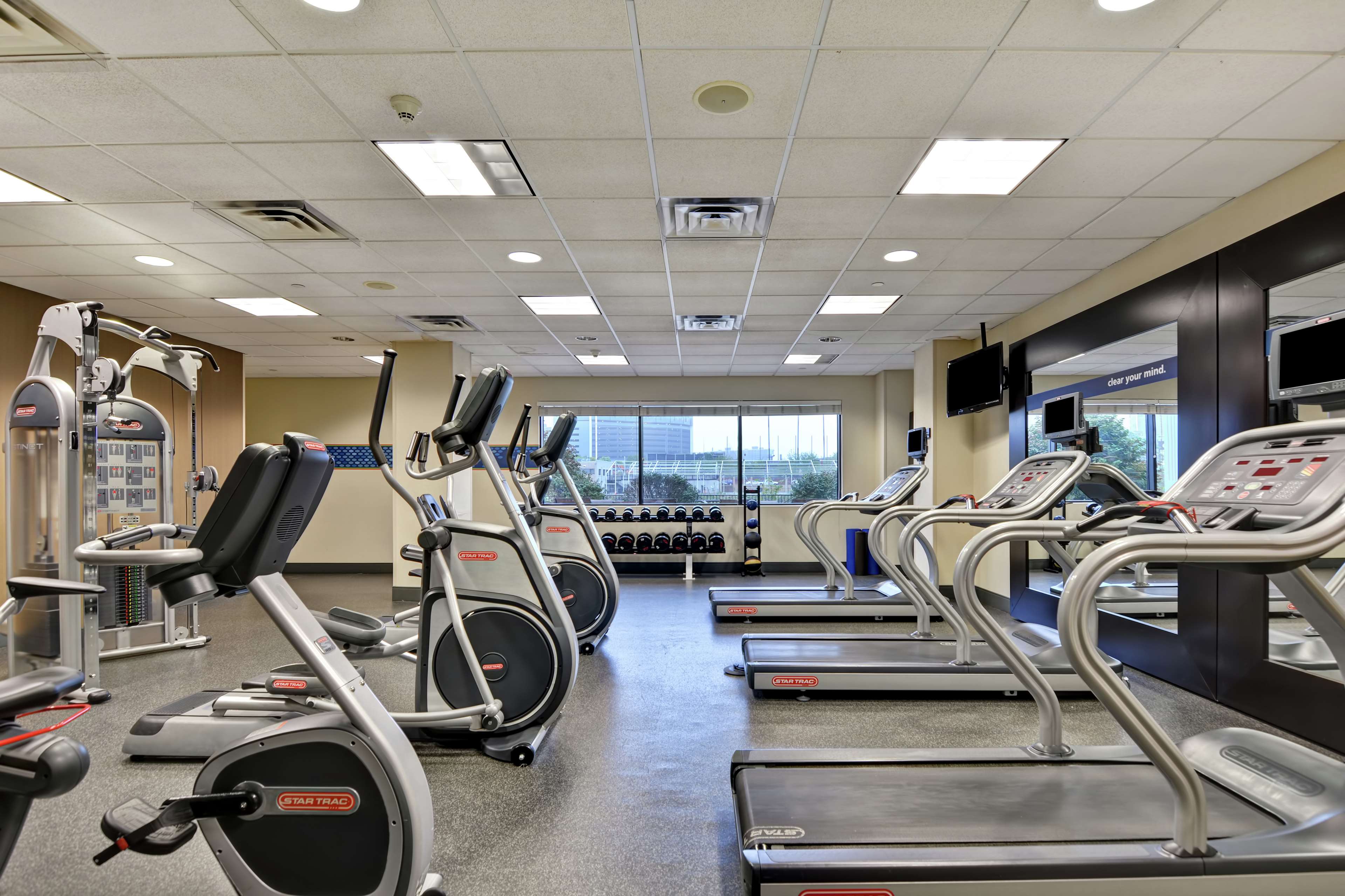 Health club  fitness center  gym