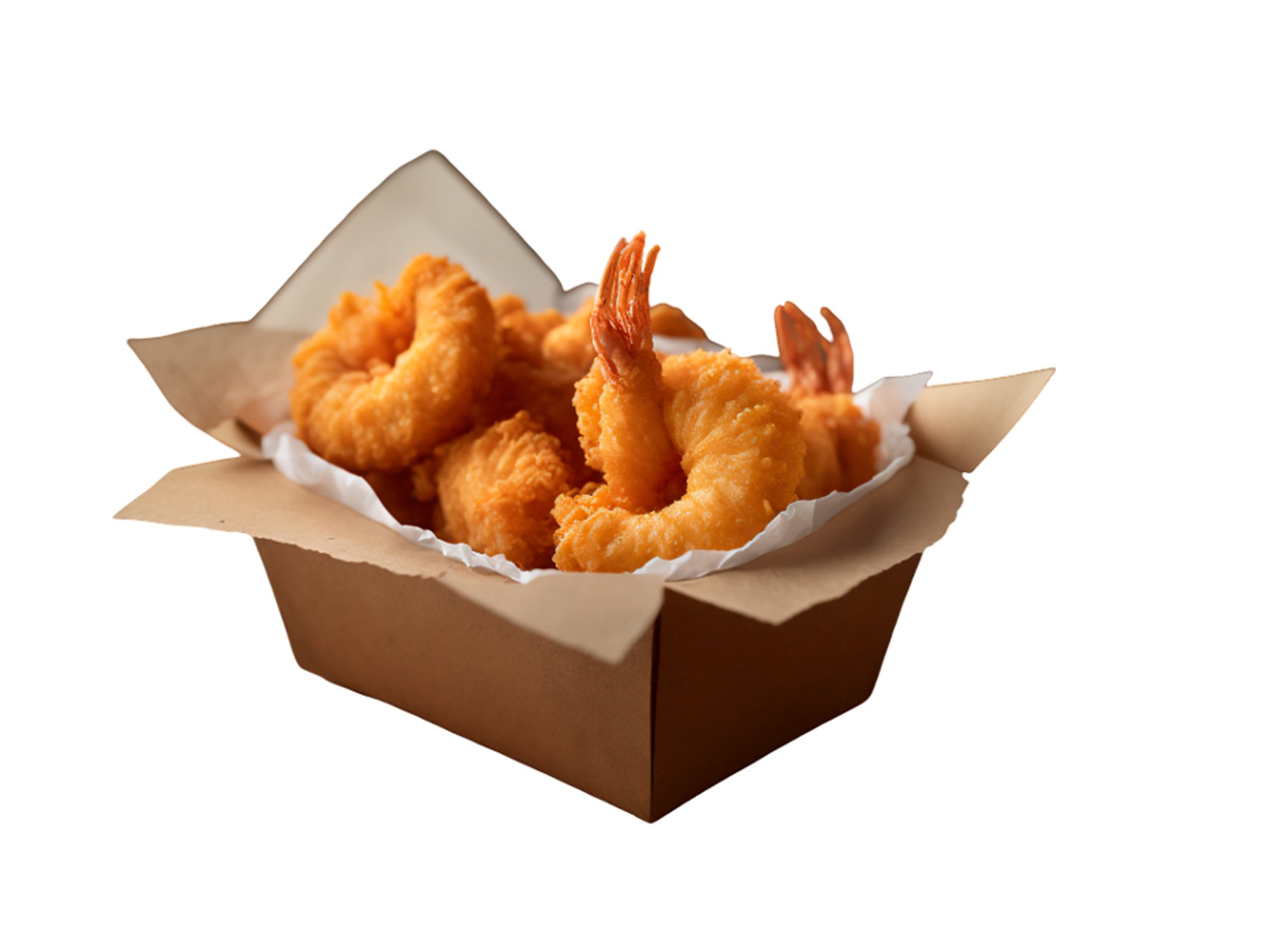 Half Fried Shrimp