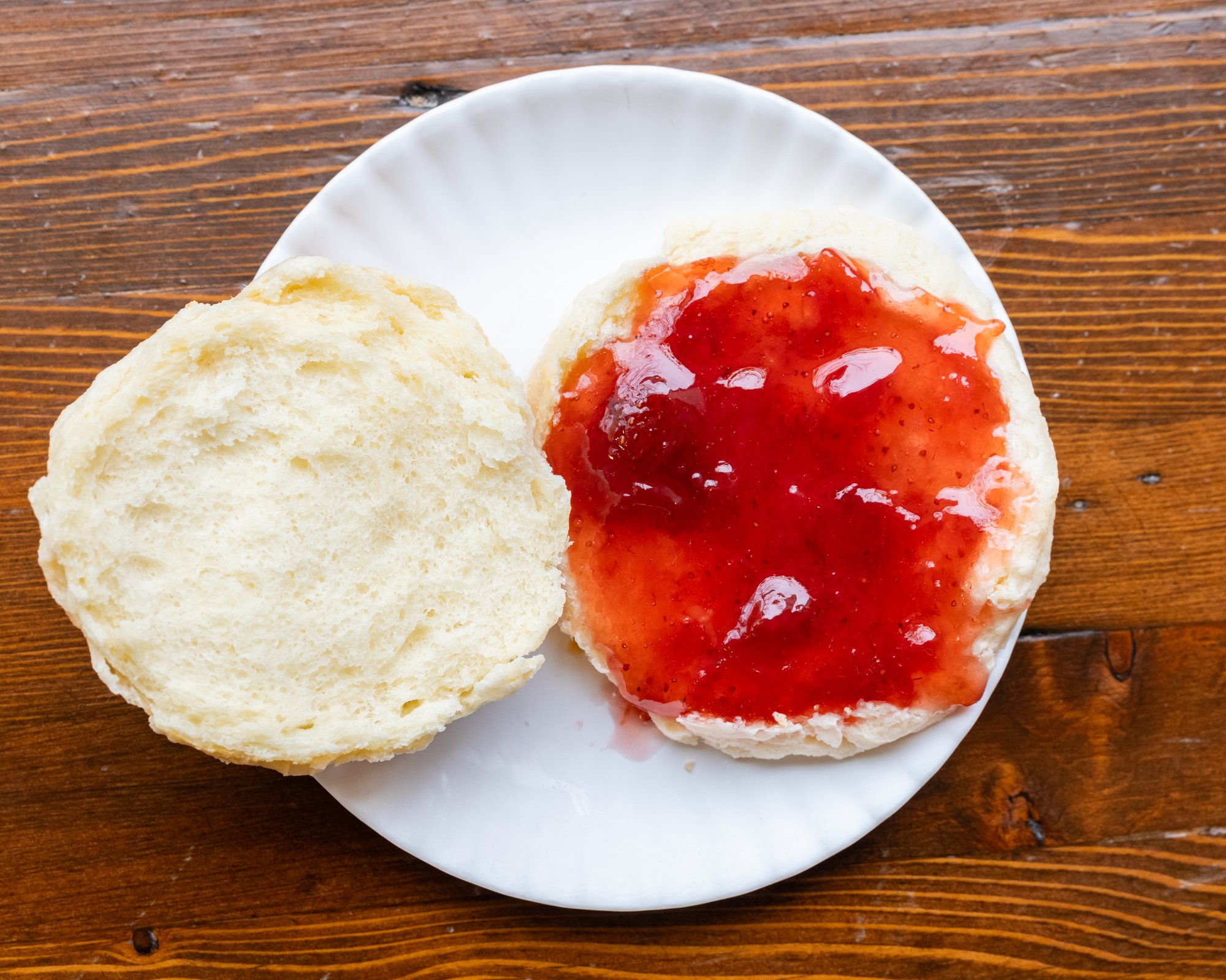 Buttermilk Biscuit & Strawberry Jam