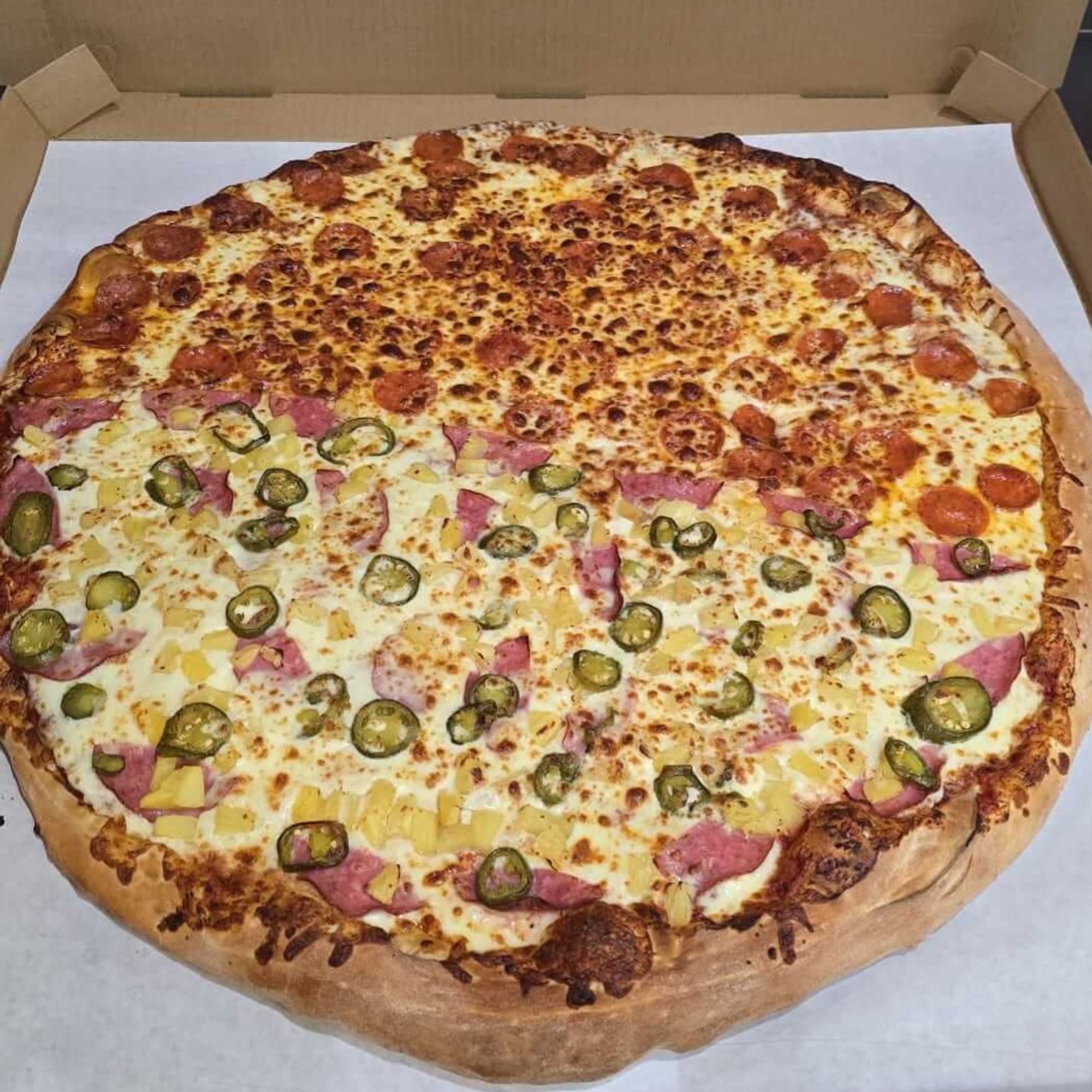 Half & Half Pizza