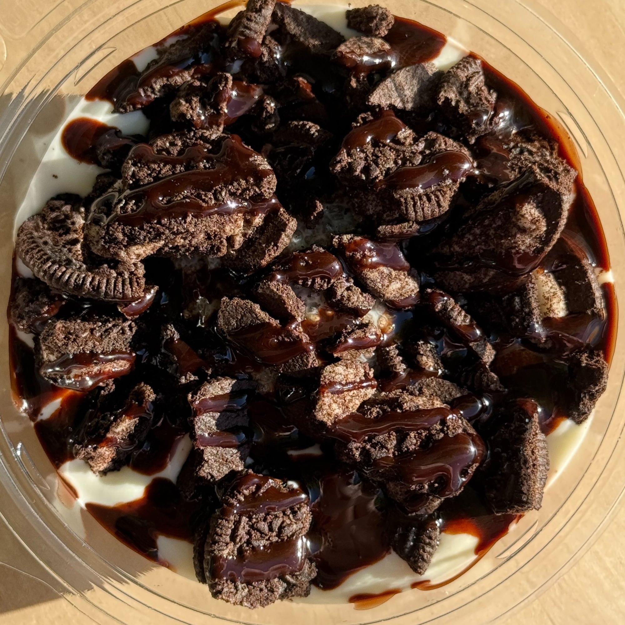 Oreo Crumble Yogurt
