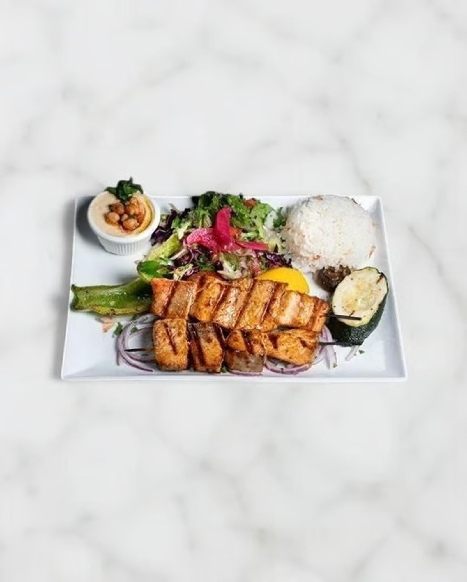 SALMON KEBAB