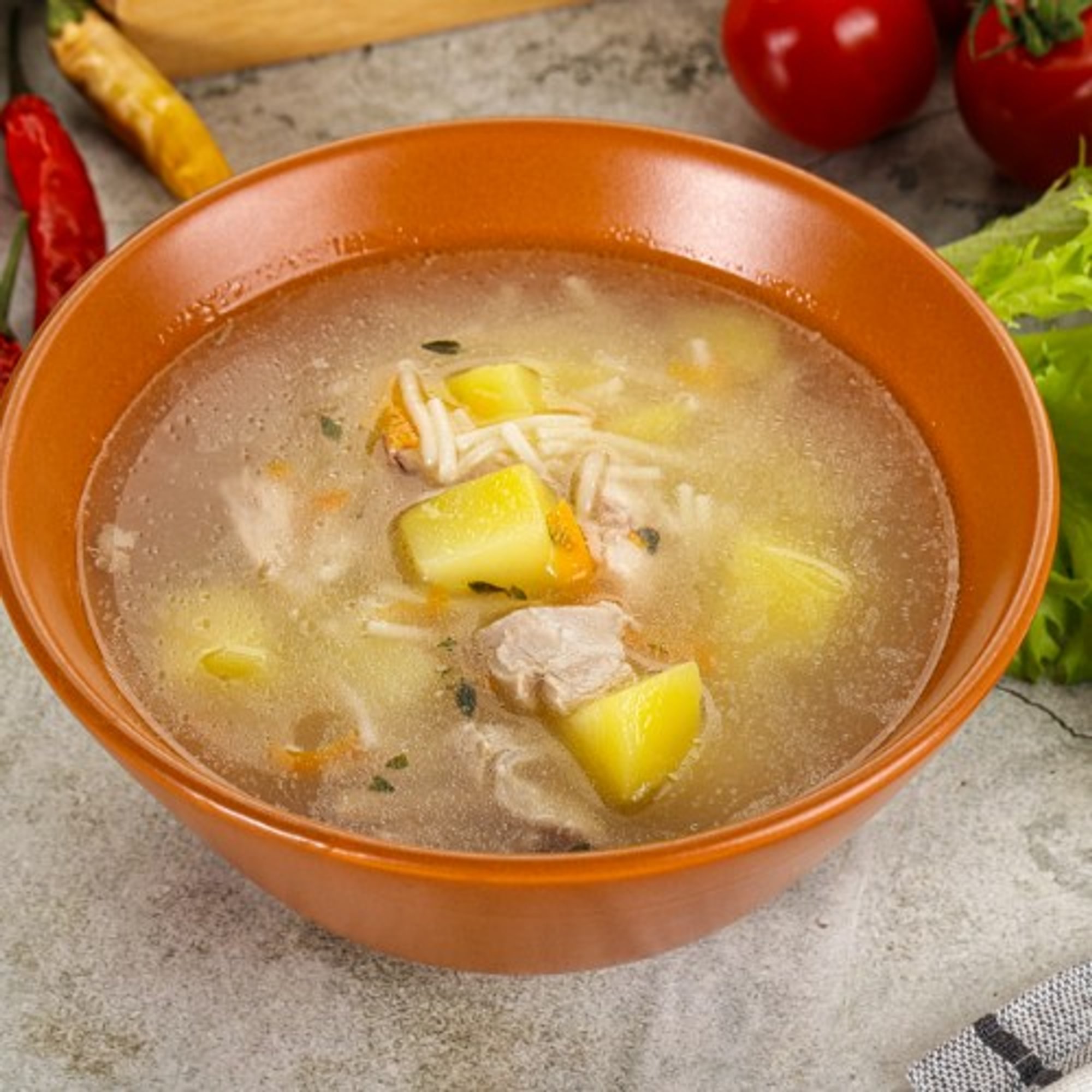 Mulligatawny Soup (Veg)
