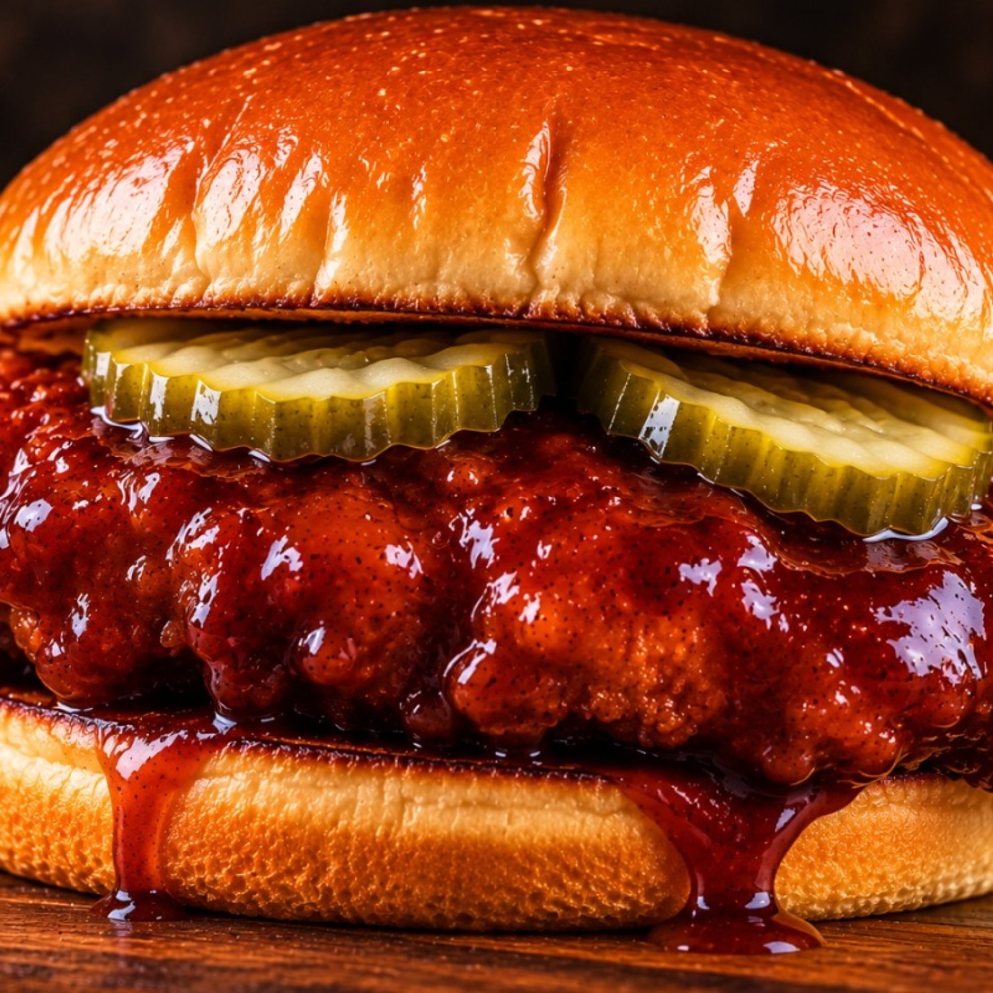Saucy Honey BBQ Tender Sandwich
