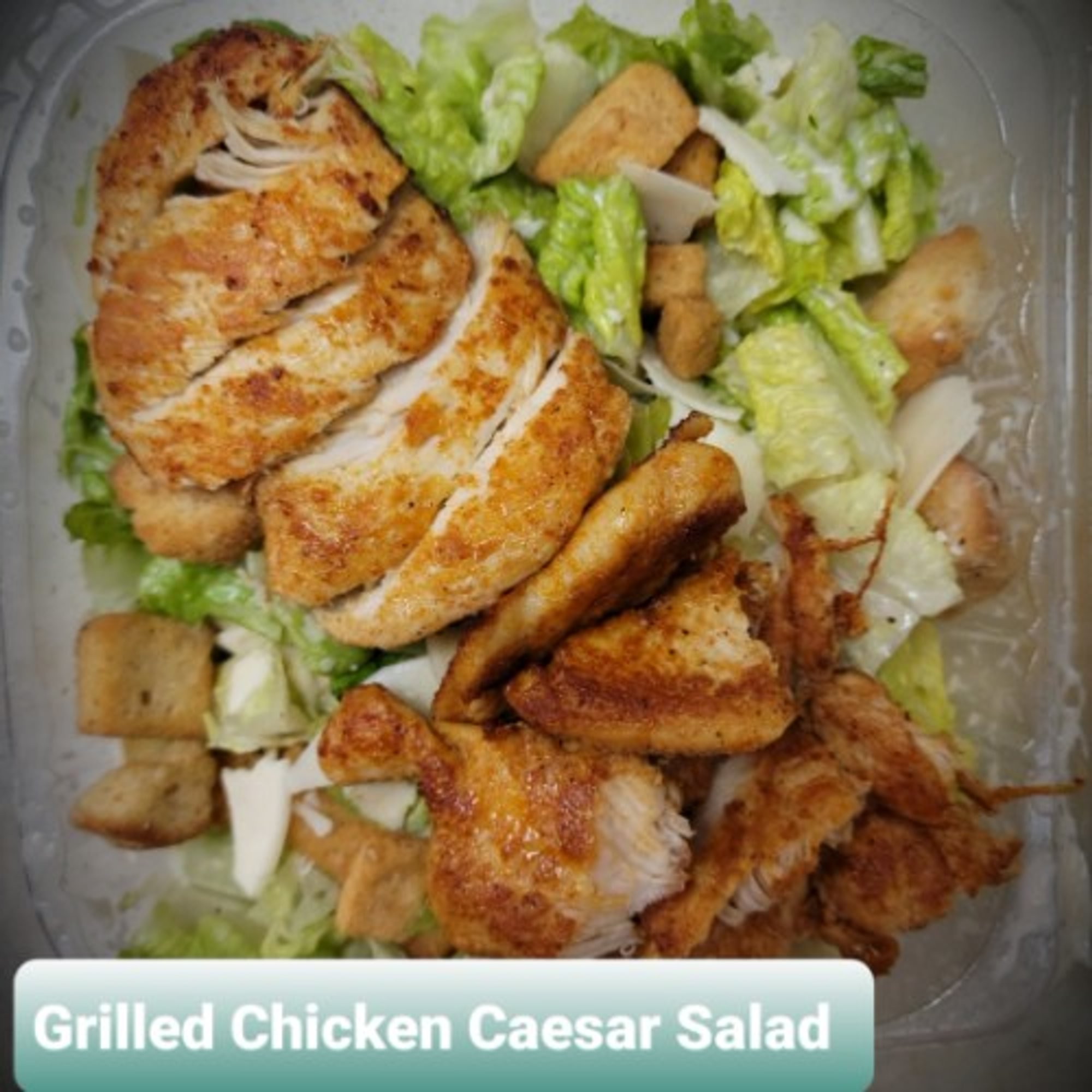 Caesar Grilled Chicken Salad