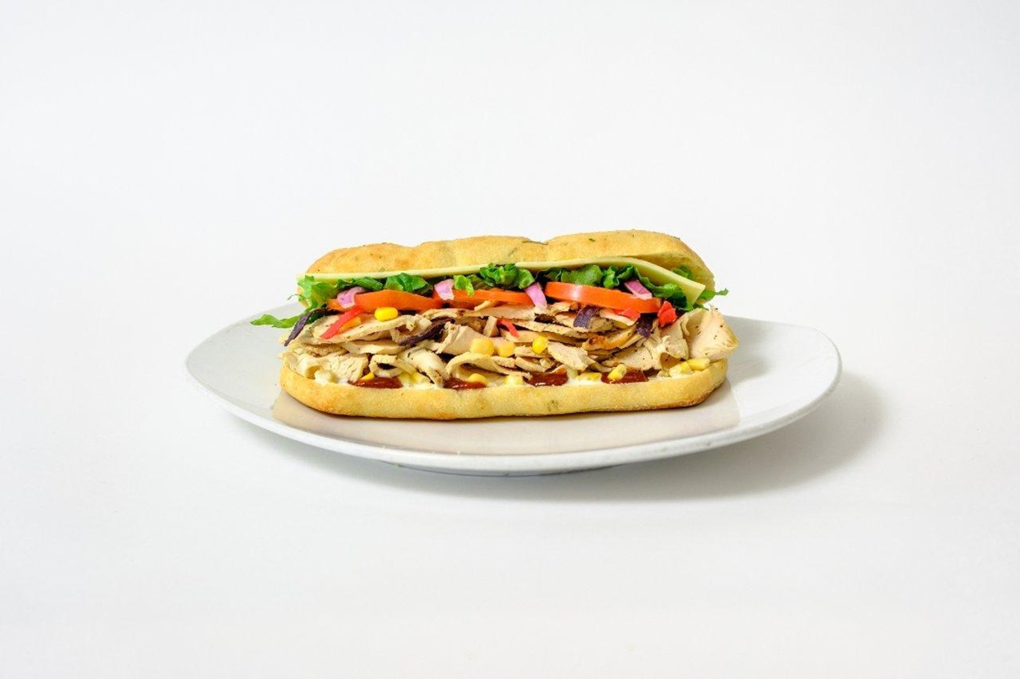 bbq ranch chicken sando