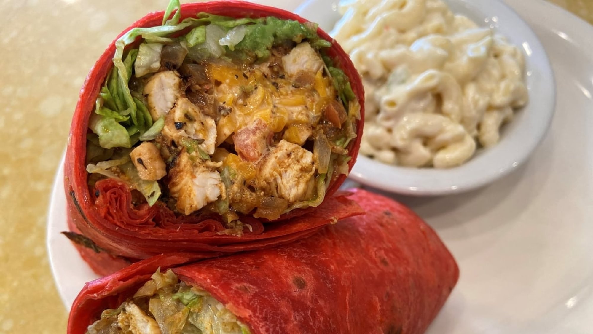 Cajun Chicken Wrap
