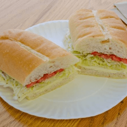 Half Salad Sub