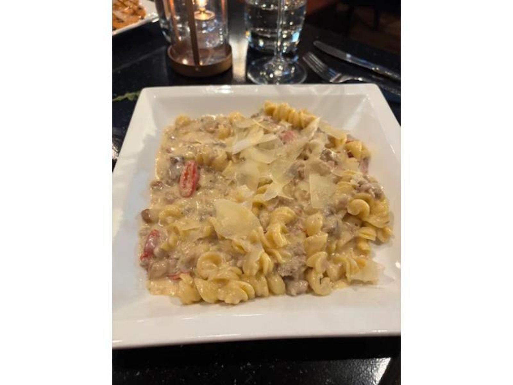 Fusilli Con Salsiccia