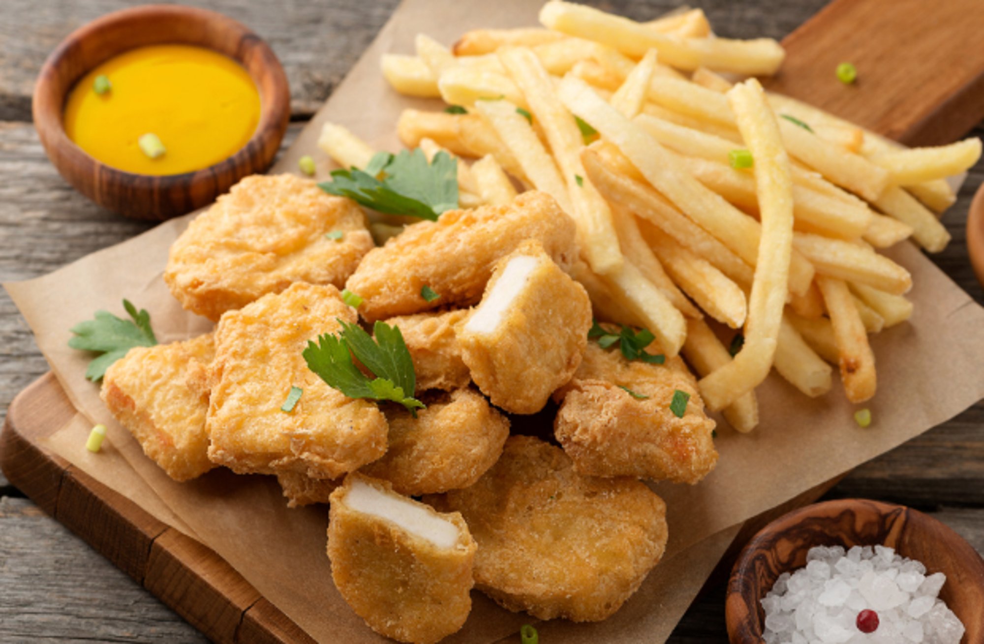 K-CHICKEN NUGGETS w/FRENCH FRIES