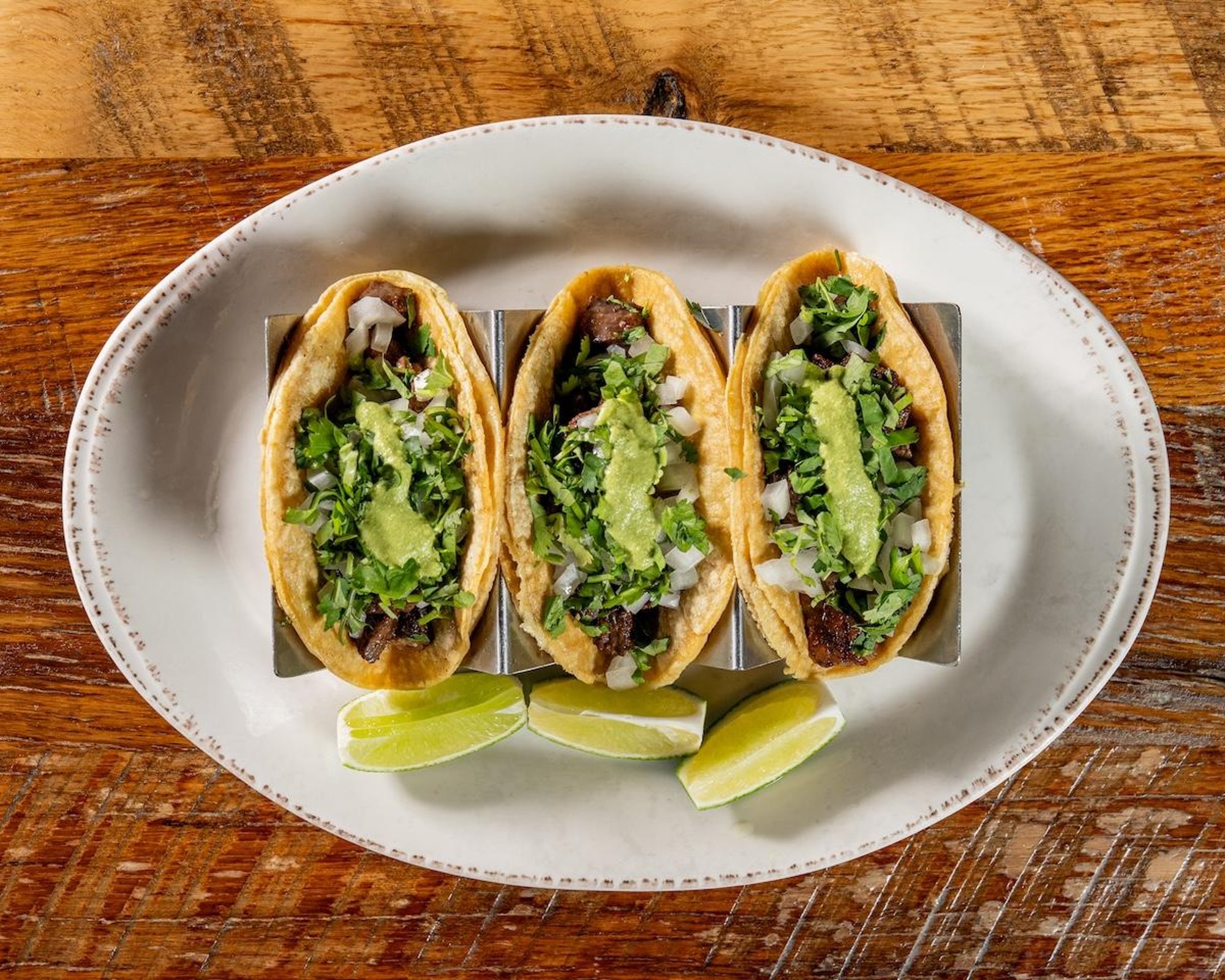 Aged Skirt Steak Tacos