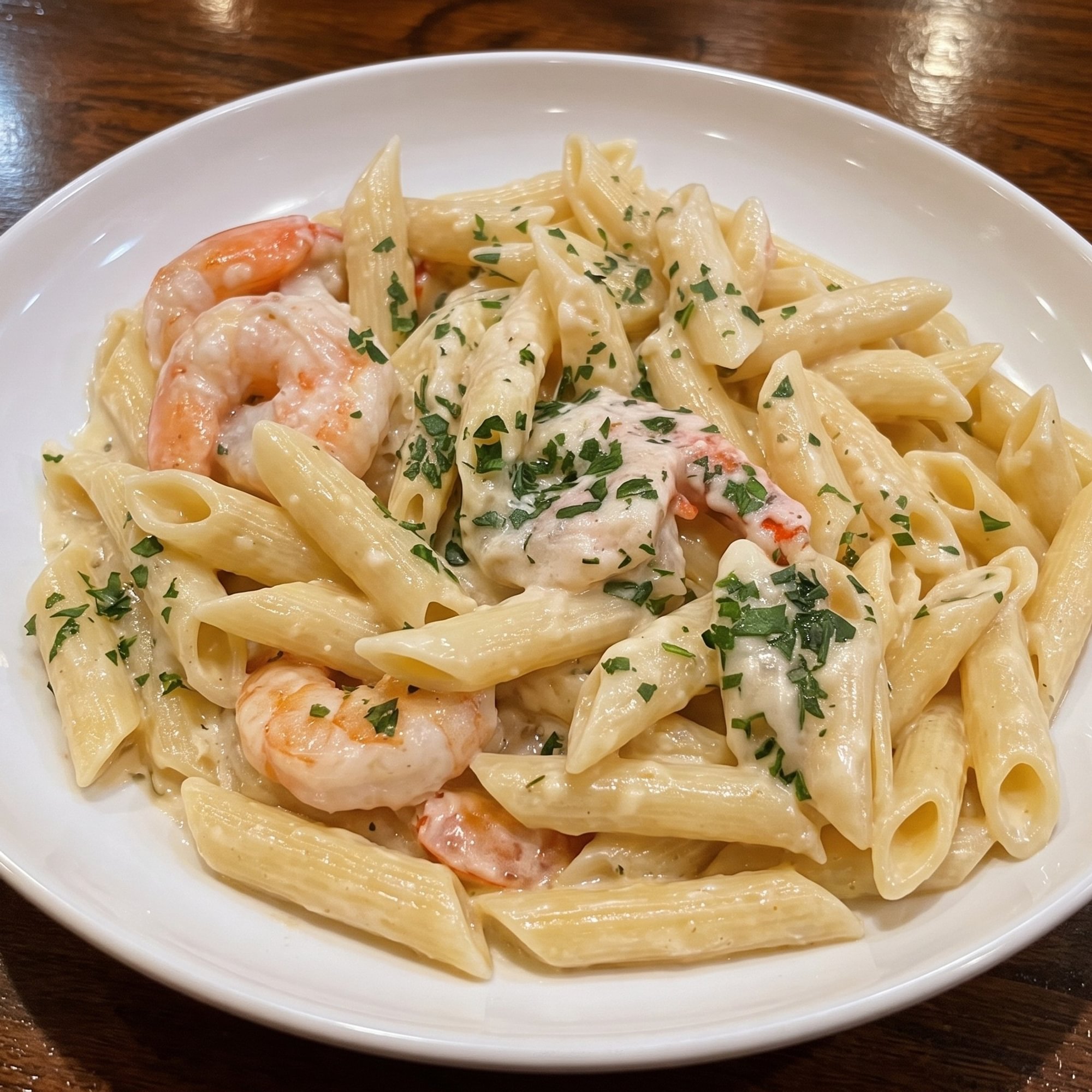 Shrimp Alfredo