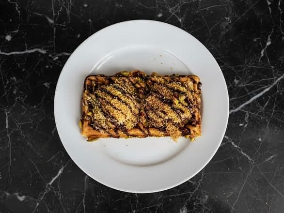 Dubai Chocolate Waffle