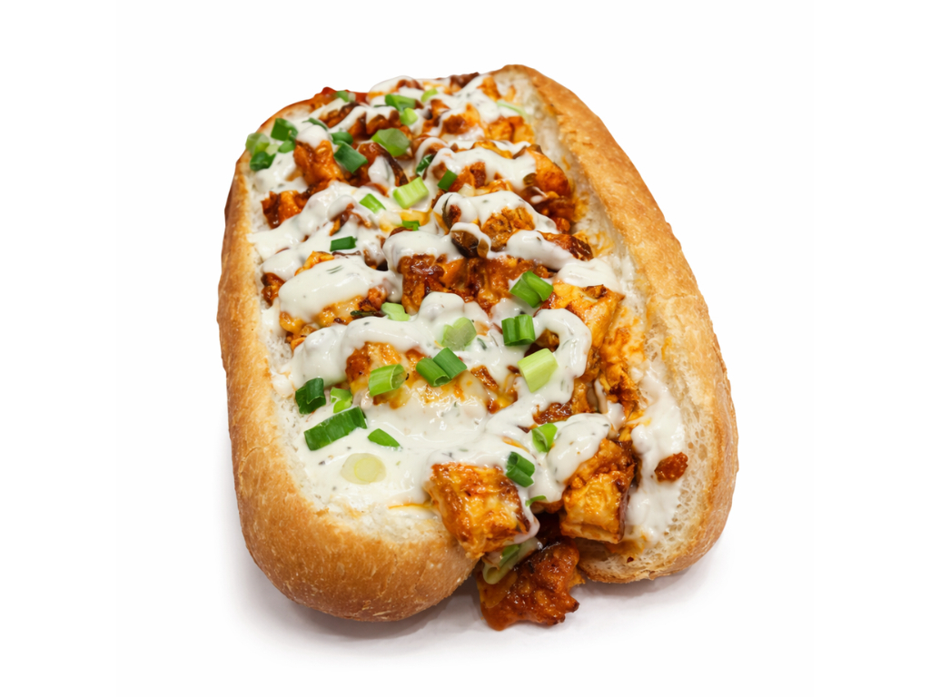 Buffalo Chick'n Cheesesteak