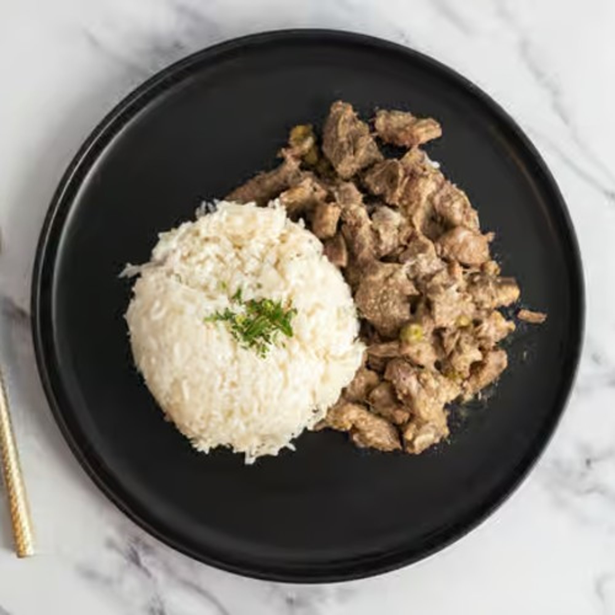 Pork Adobo with Steamed Rice