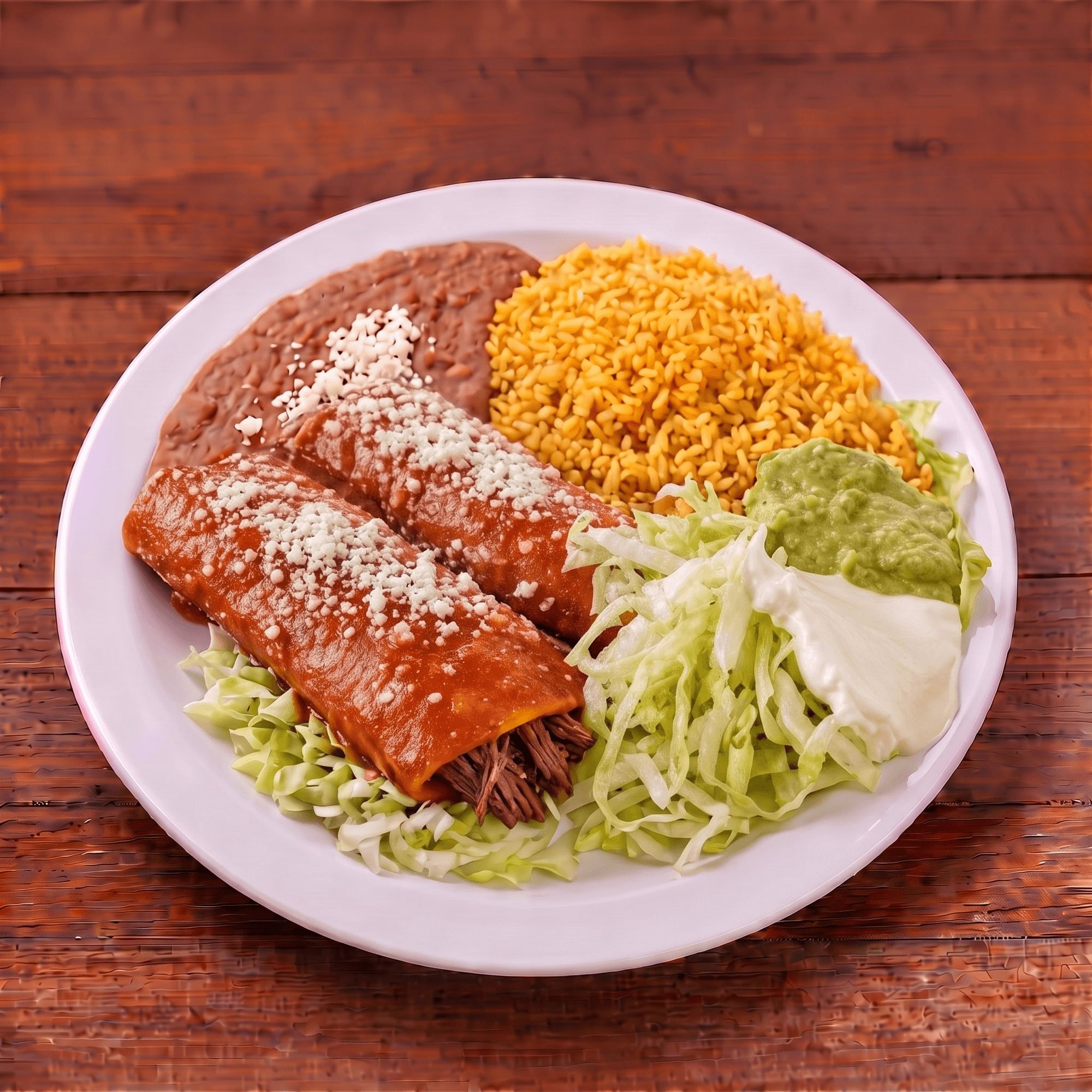 Tamales Plate