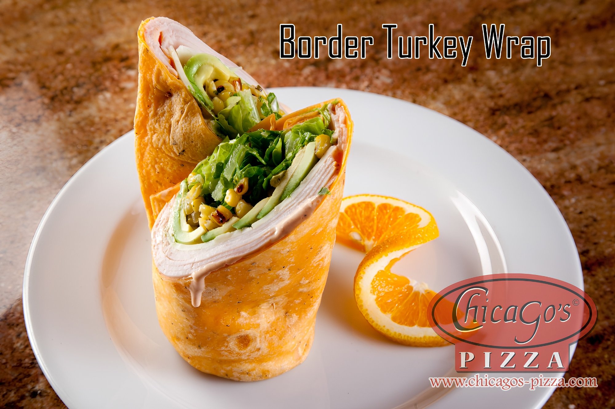 Border Turkey Wrap