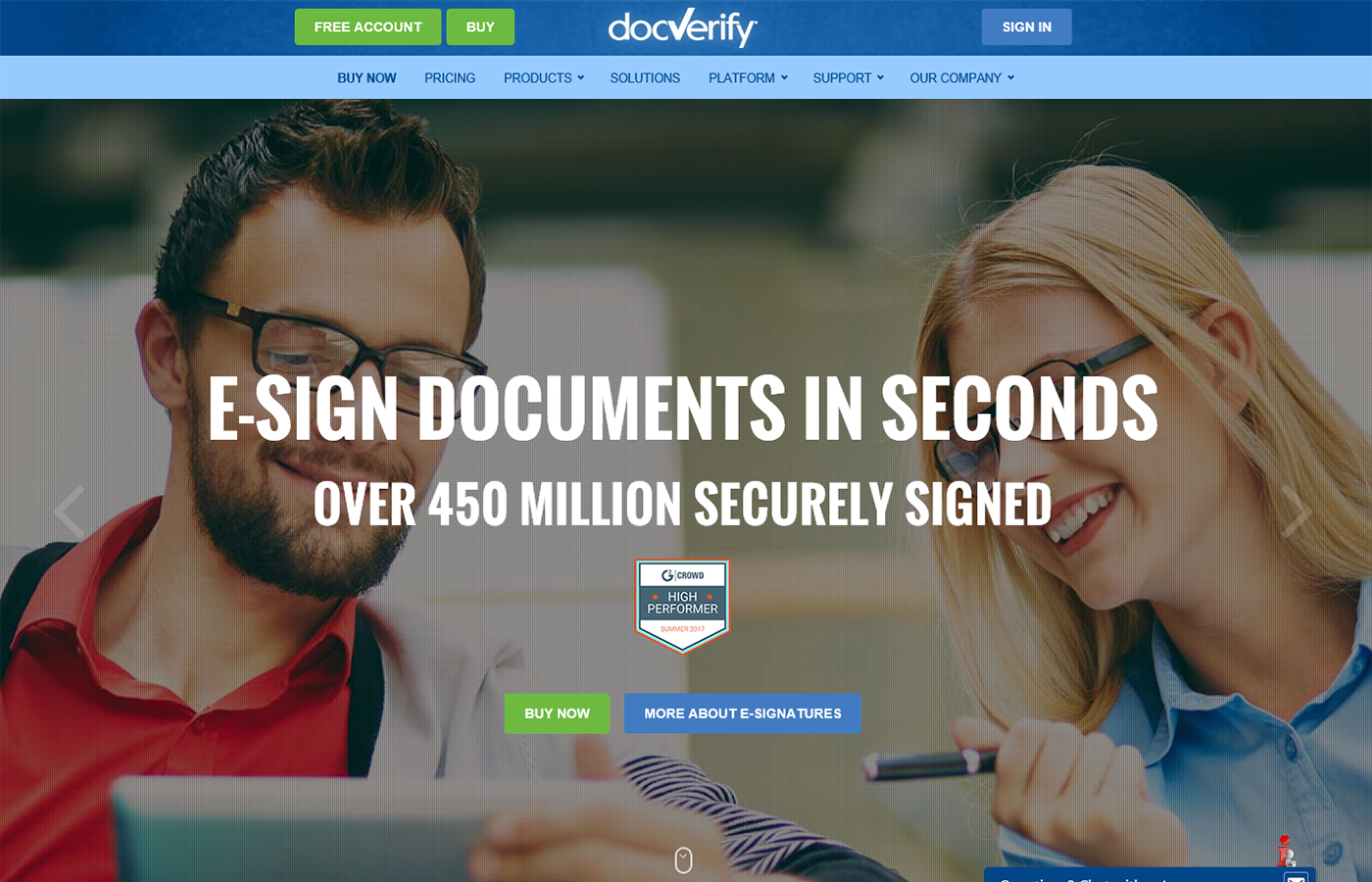 DocVerify | Electronic Signatures & Electronic Notary Photo