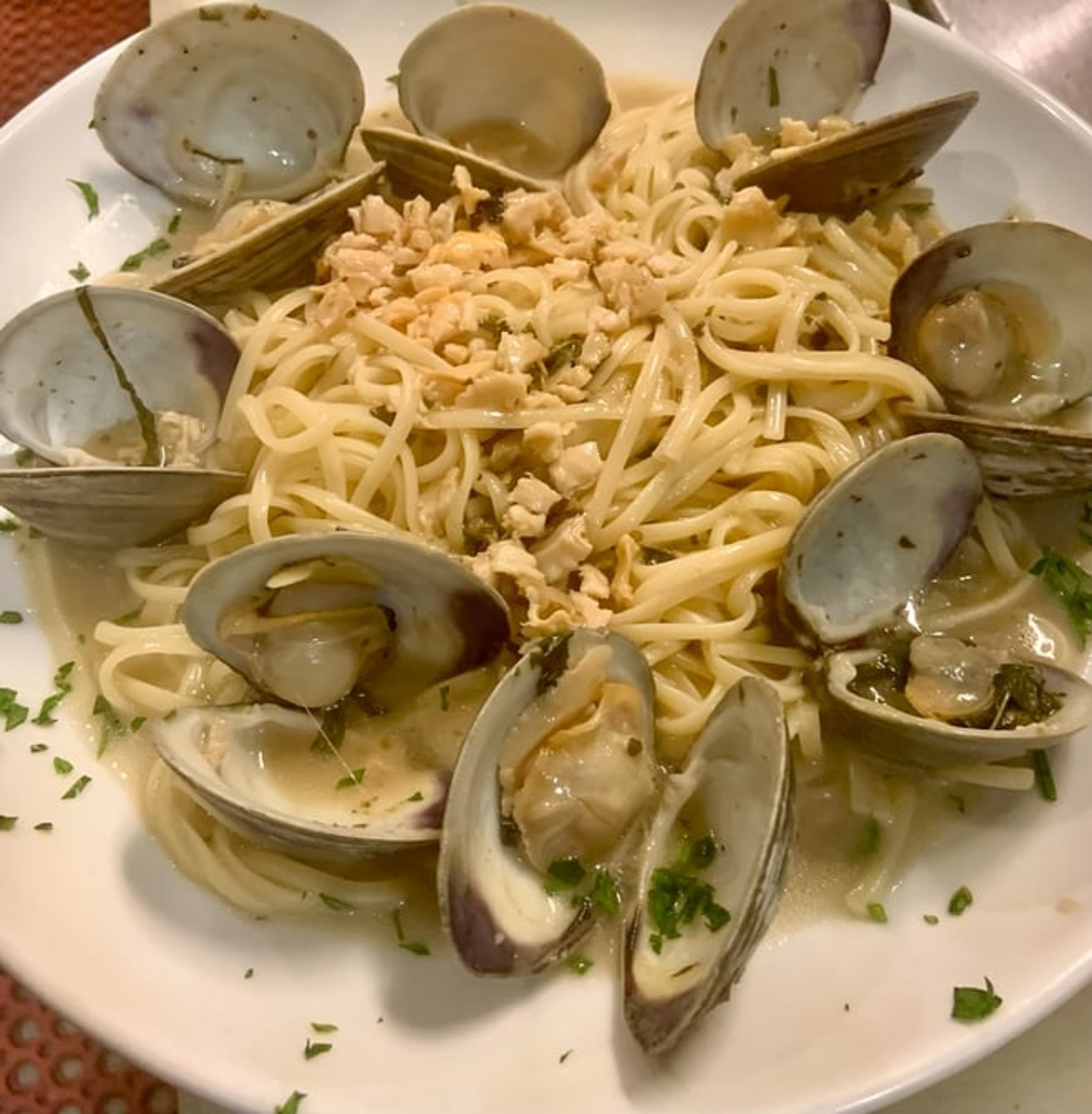 Linguini and Clams Pasta