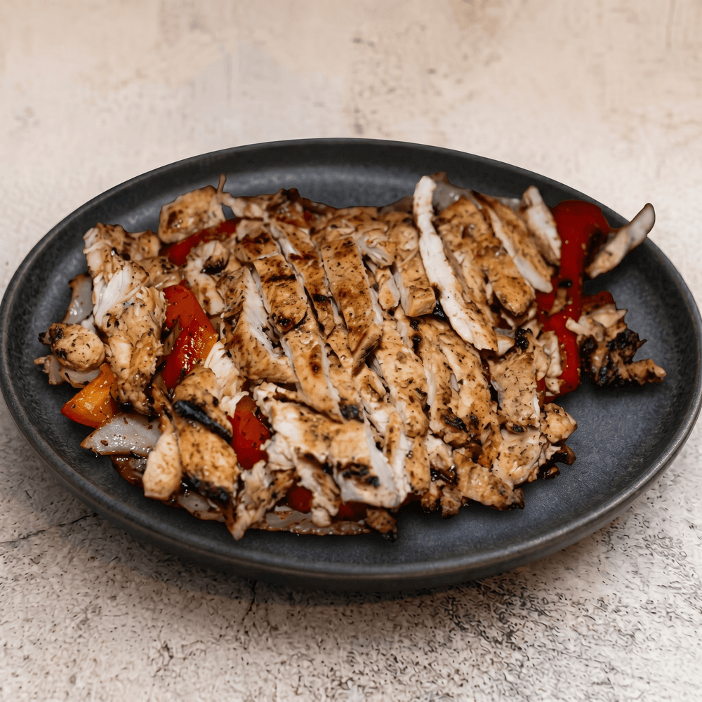 Grilled Chicken Breast Fajitas