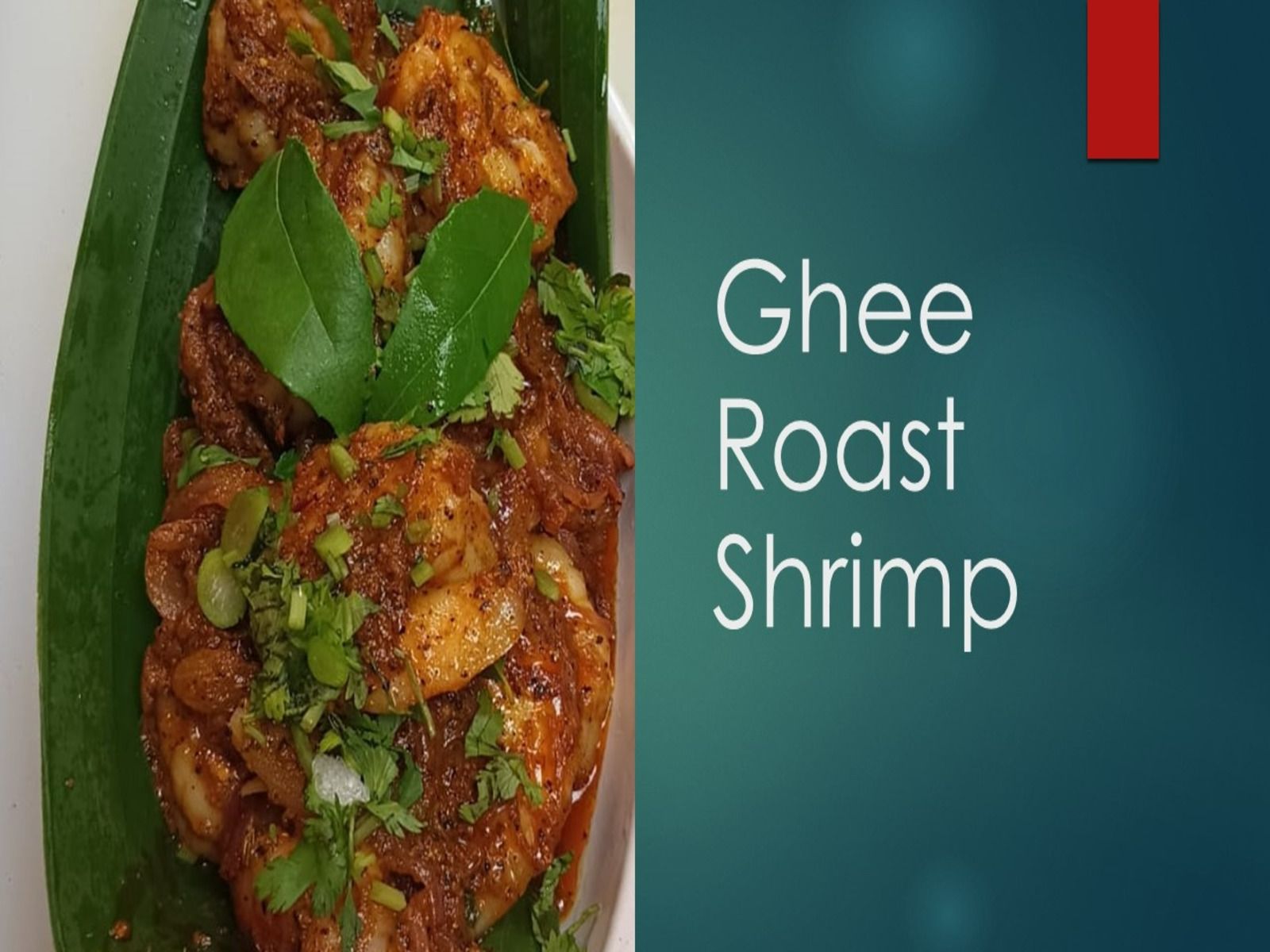 Ghee Roast Shrimp