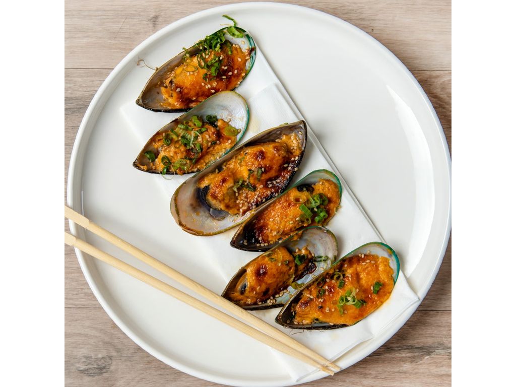 Baked Mussels