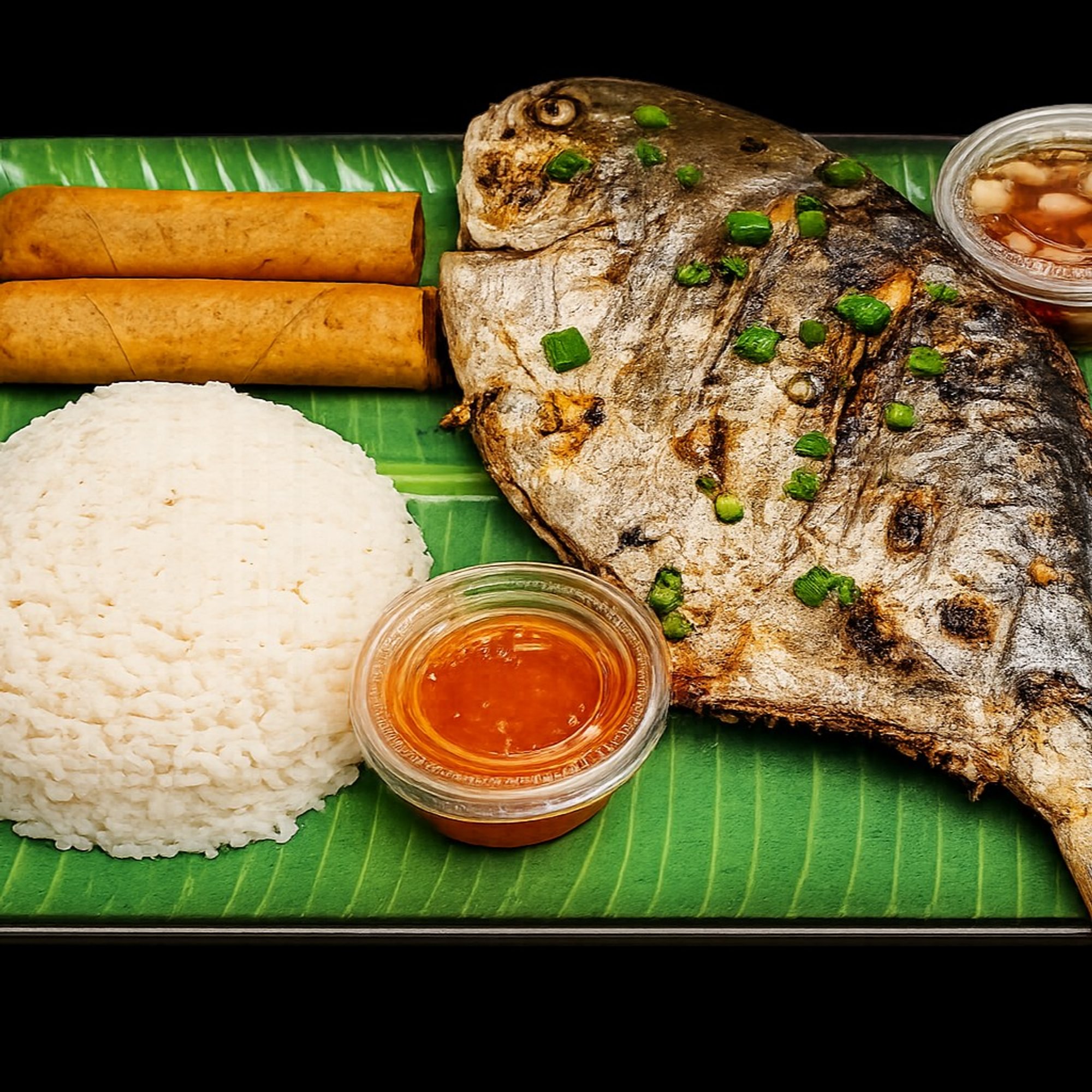 Grilled Pompano Combo