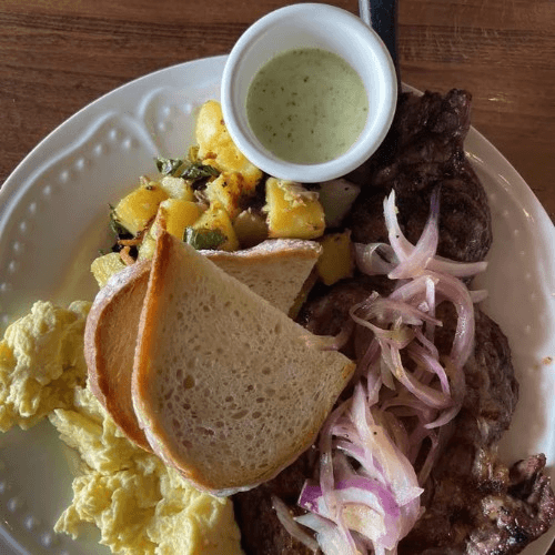 Steak and Eggs (Rib-eye)