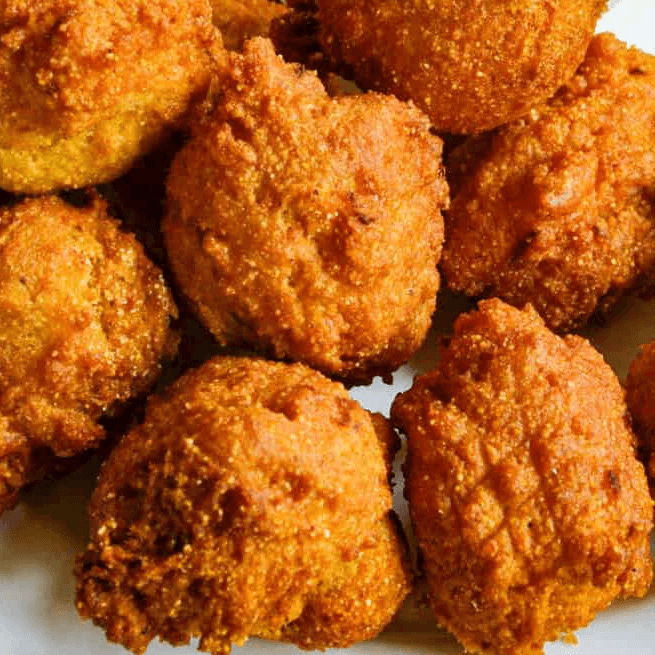 Sweet Onion & Cheddar Hushpuppies
