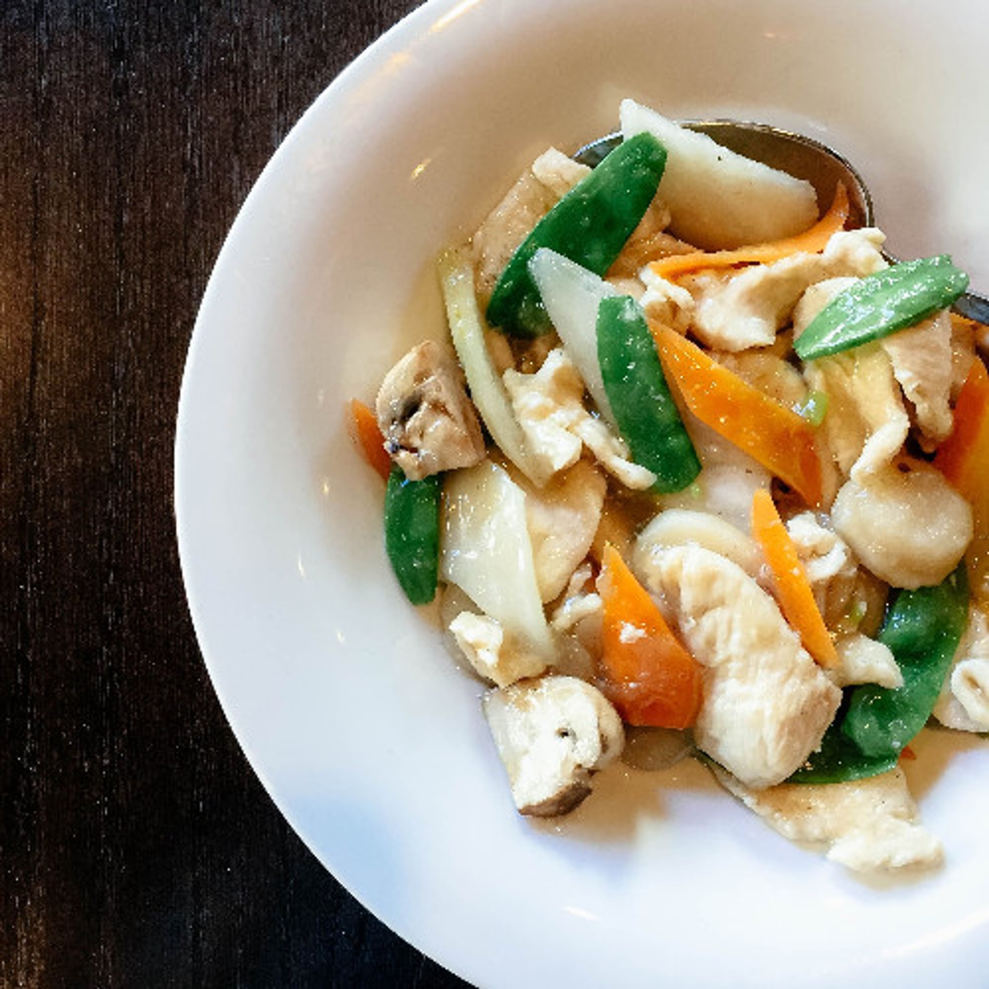 Moo Goo Gai Pan Dinner