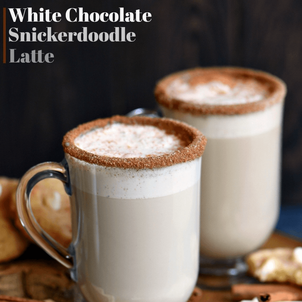 HOLIDAY DRINKS! SNICKERDOODLE Latte