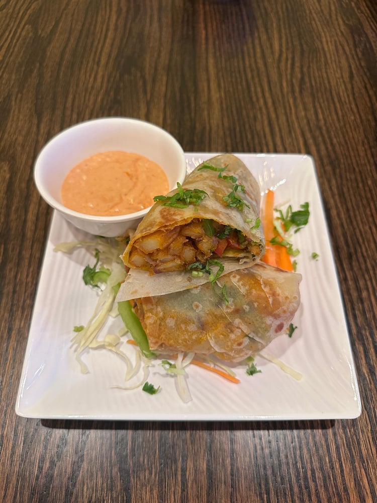 Bombay Veg Kati Roll (Frankie)