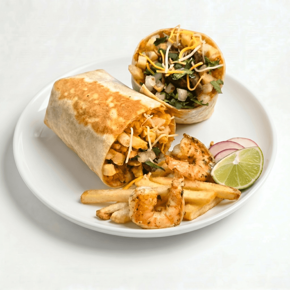 Surf and Turf Burrito