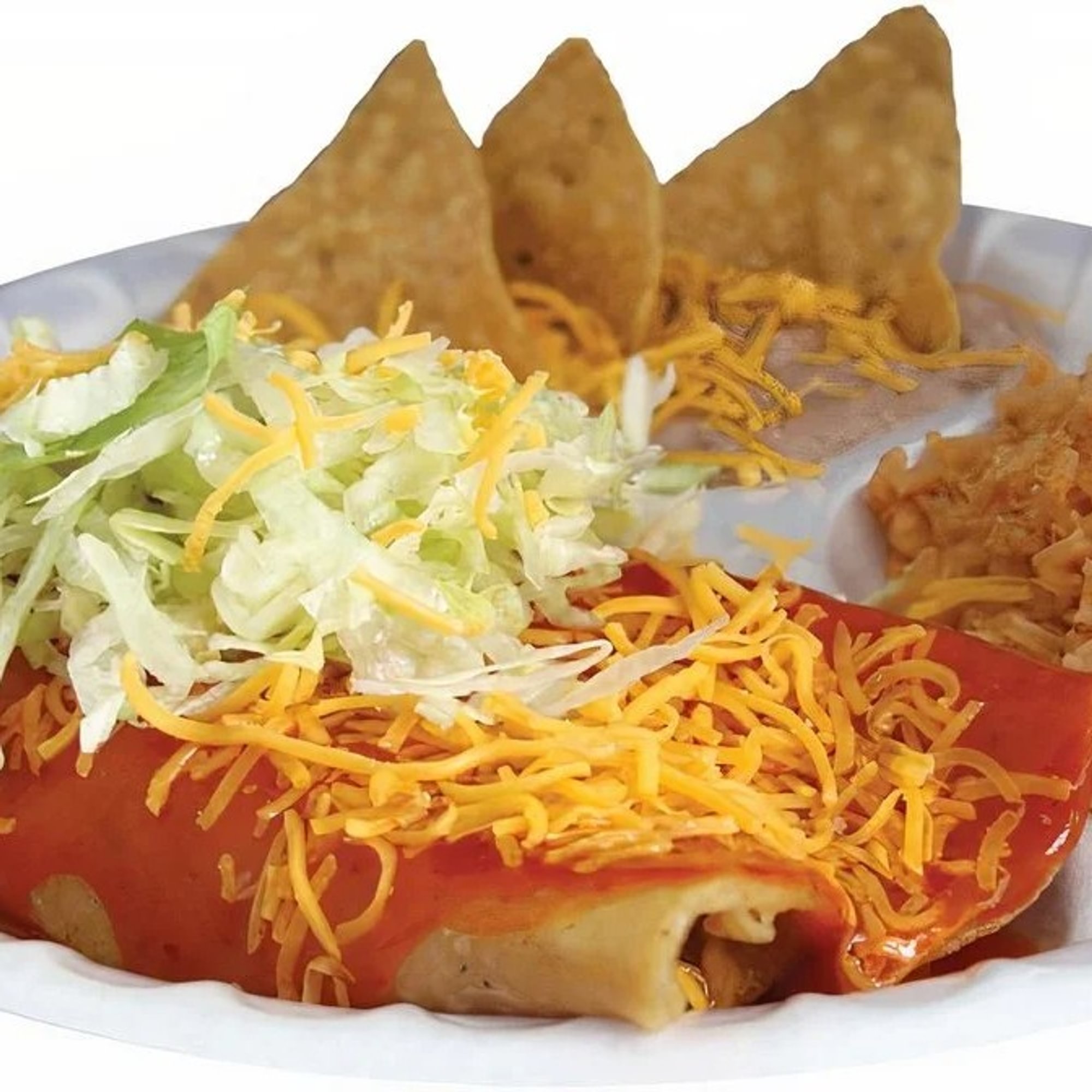 #3.Cheese Enchiladas Plate