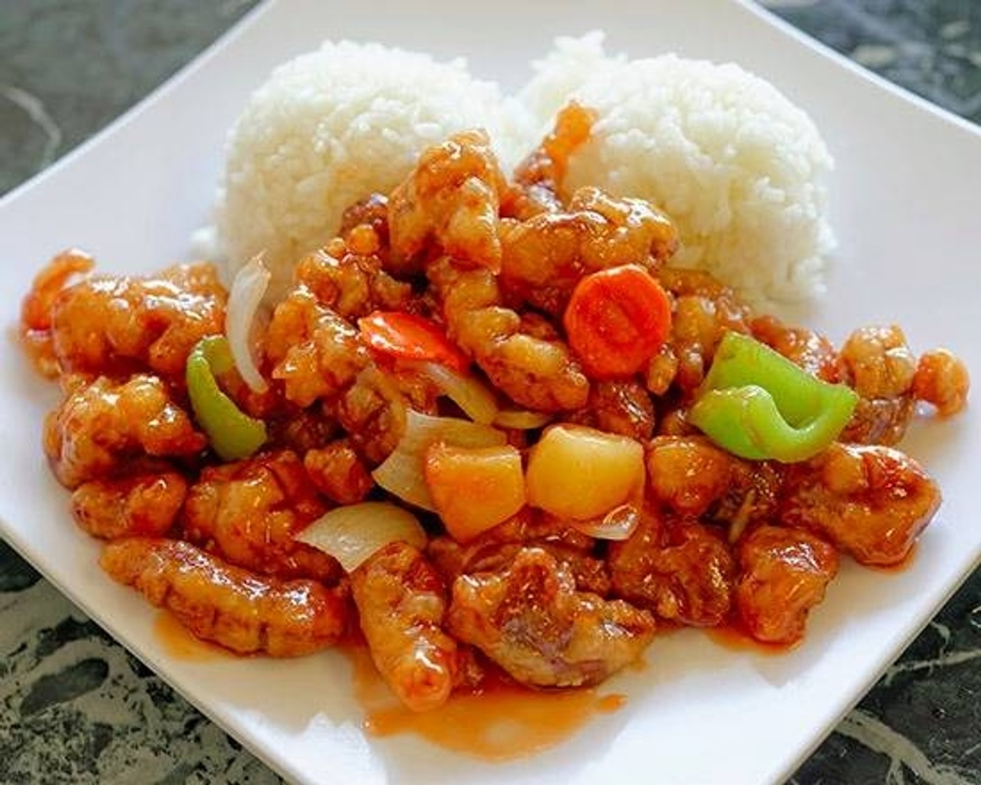 Teriyaki Chicken & Sweet & Sour Chicken