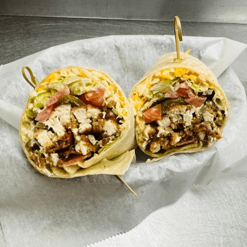 Chipotle Fried Chicken Wrap