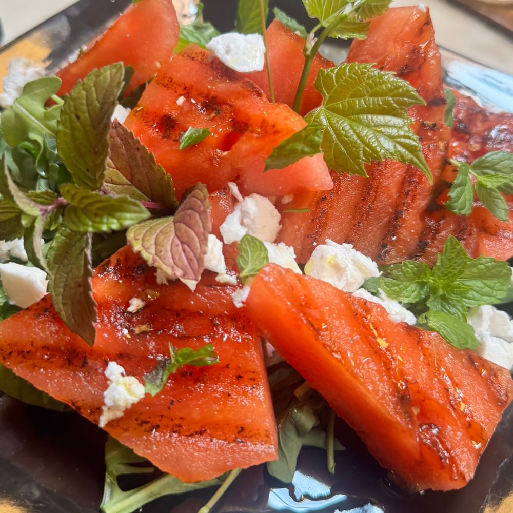 Grilled Watermelon Salad (V) & (GF)