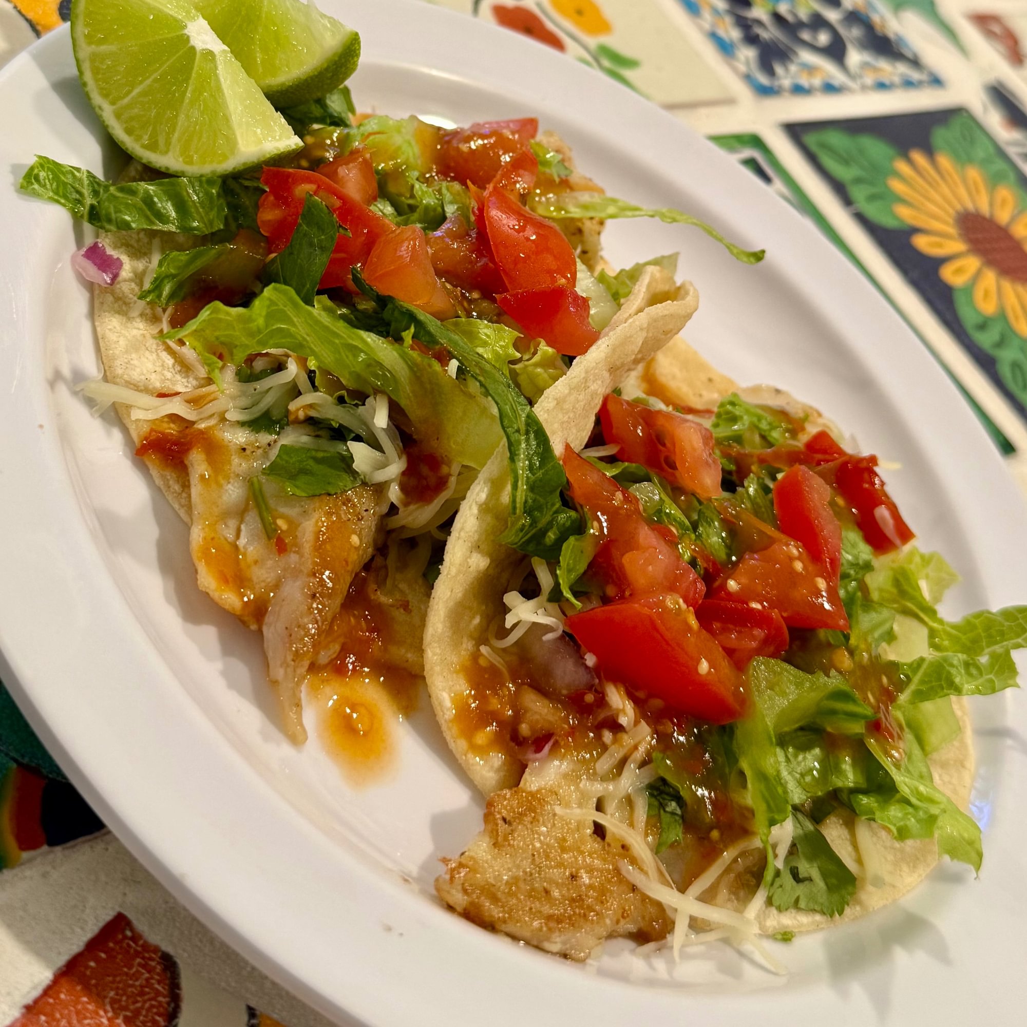 GRILLED FISH TACOS
