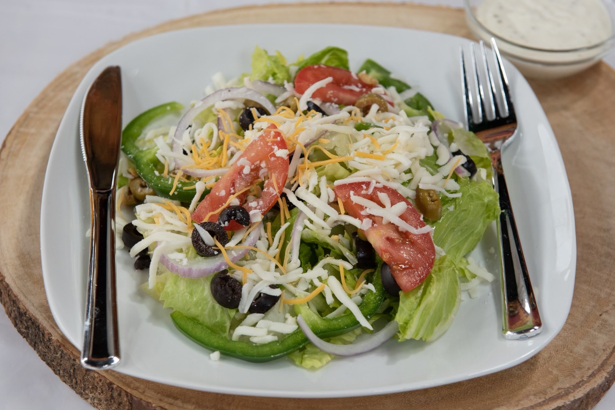 SPECIAL! Large 2 Topping & House Salad