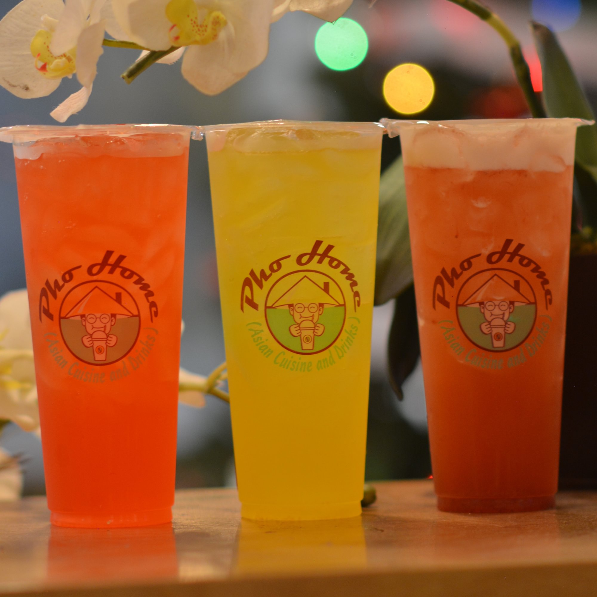 Red and Blue Tea