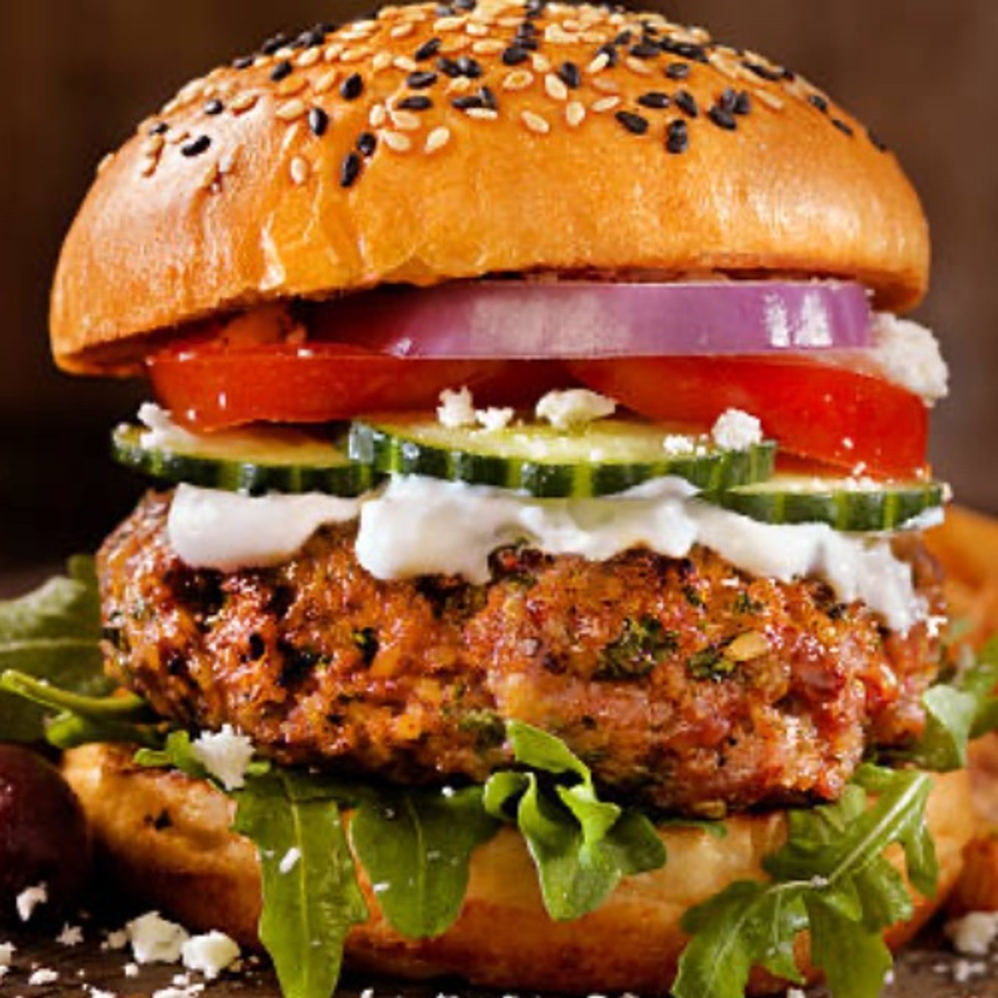 Lamb Burger